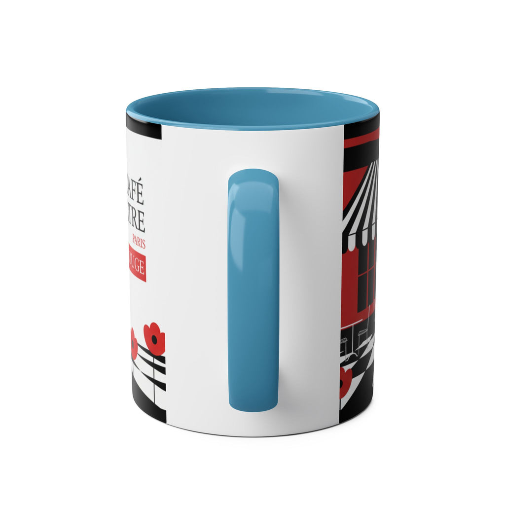 Two-Tone Coffee Mugs, 11oz