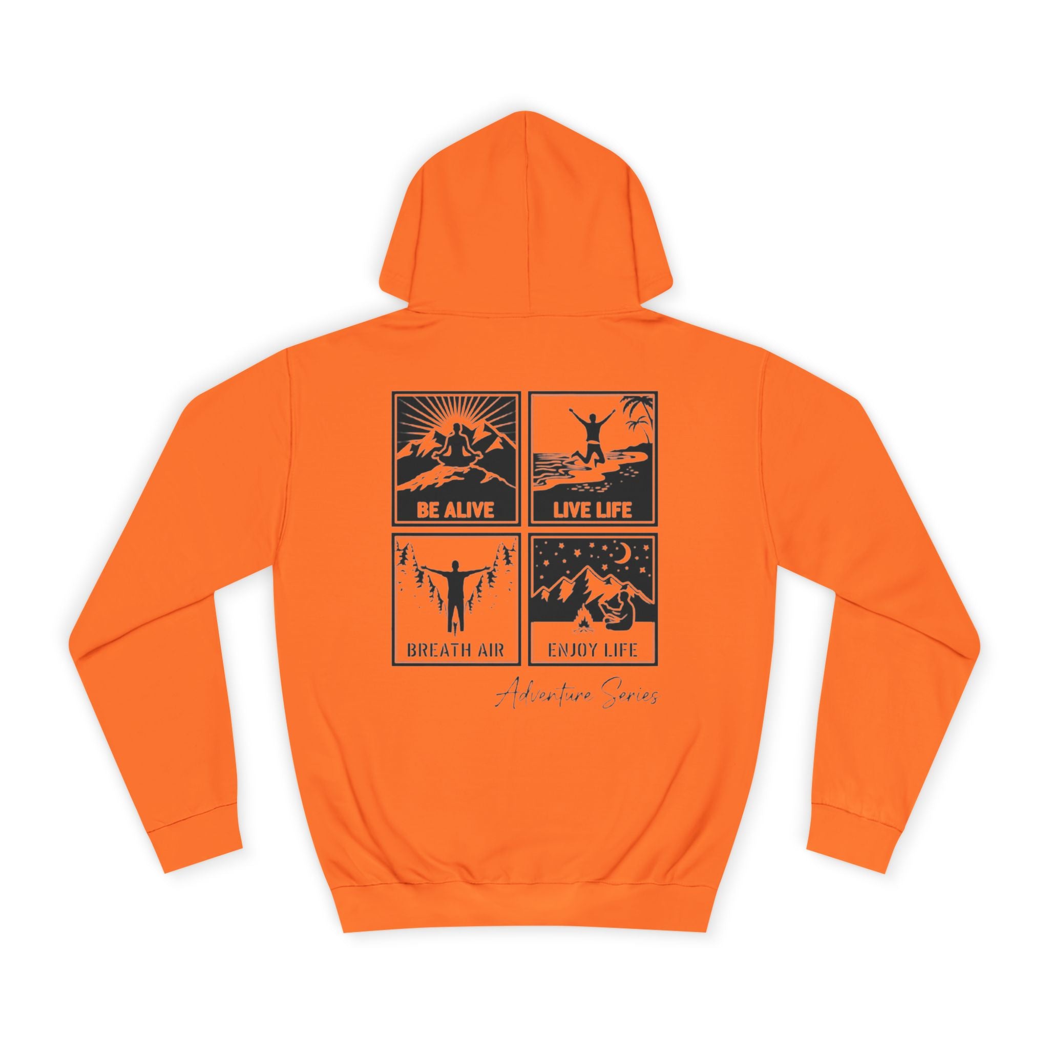 Gallus Graphic Hoodie — Vintage Comic Panel Back Print