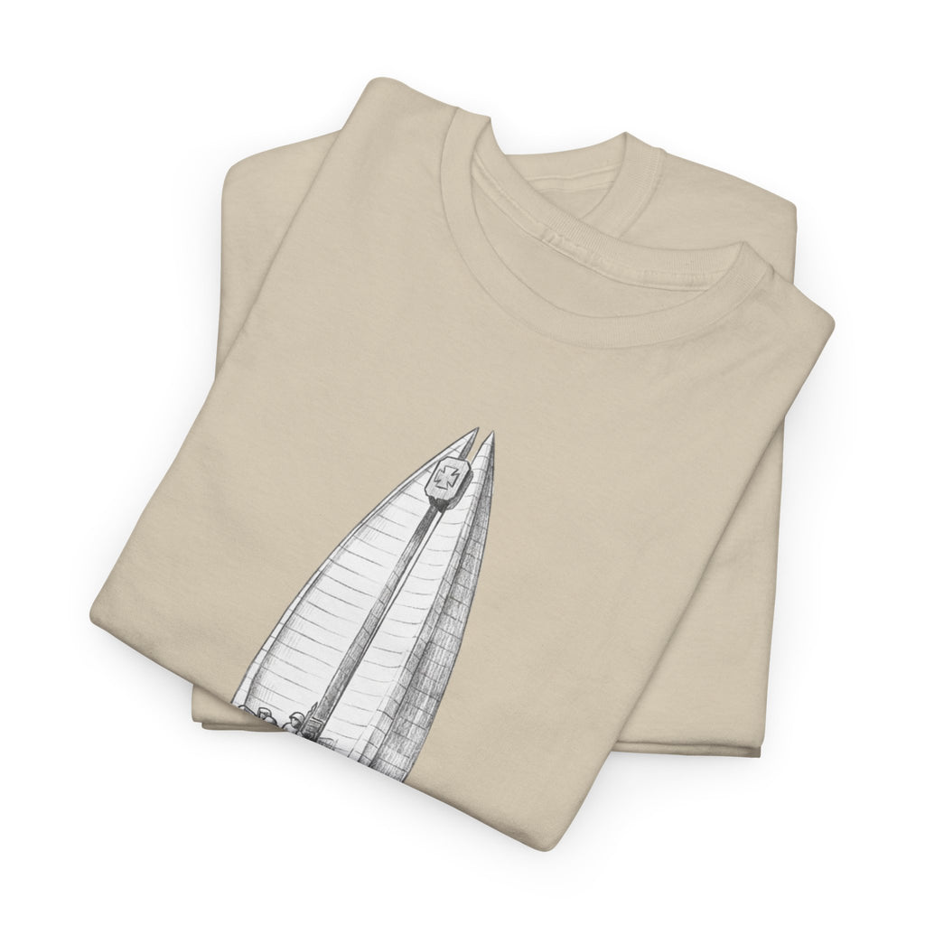 Rzeszów Coordinates T‑Shirt — City Landmark  Sketch Tee