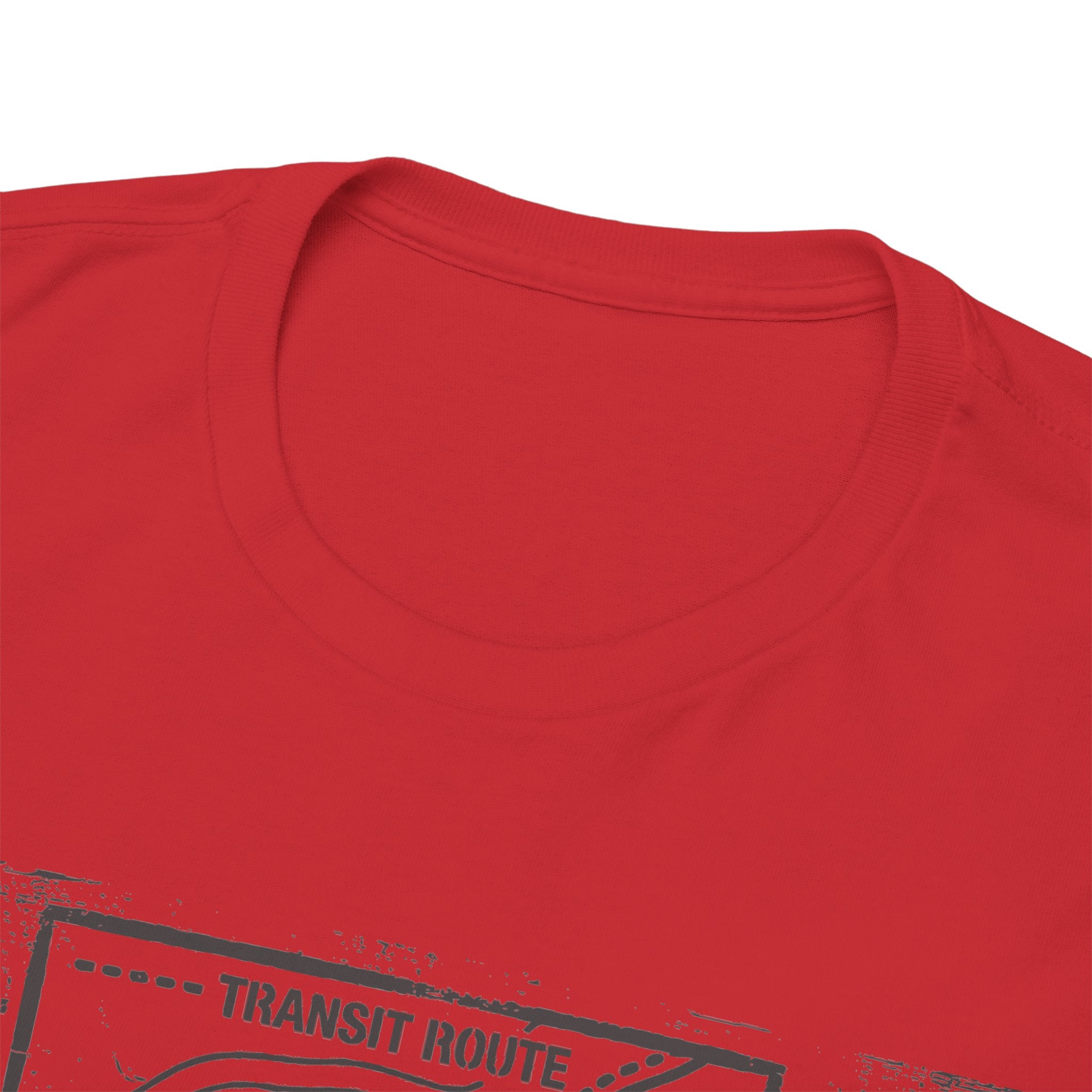 Retro Transit Route Adventure T-Shirt — Vintage Travel Map Graphic Tee