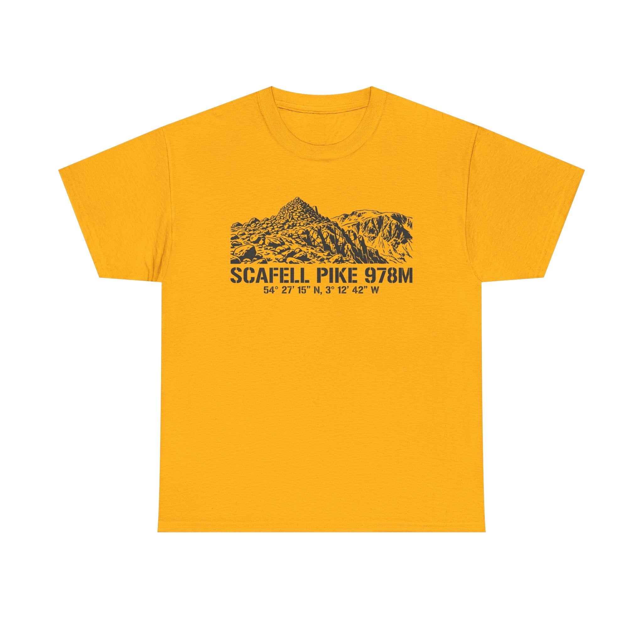 Scafell Pike 978M Mountain Tee — Scafell Pike Summit Graphic T-Shirt