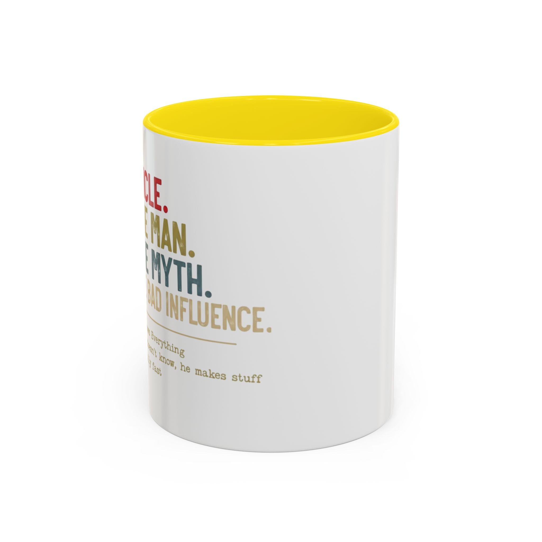 Uncle 'The Man, The Myth, The Legend' Accent Coffee Mug