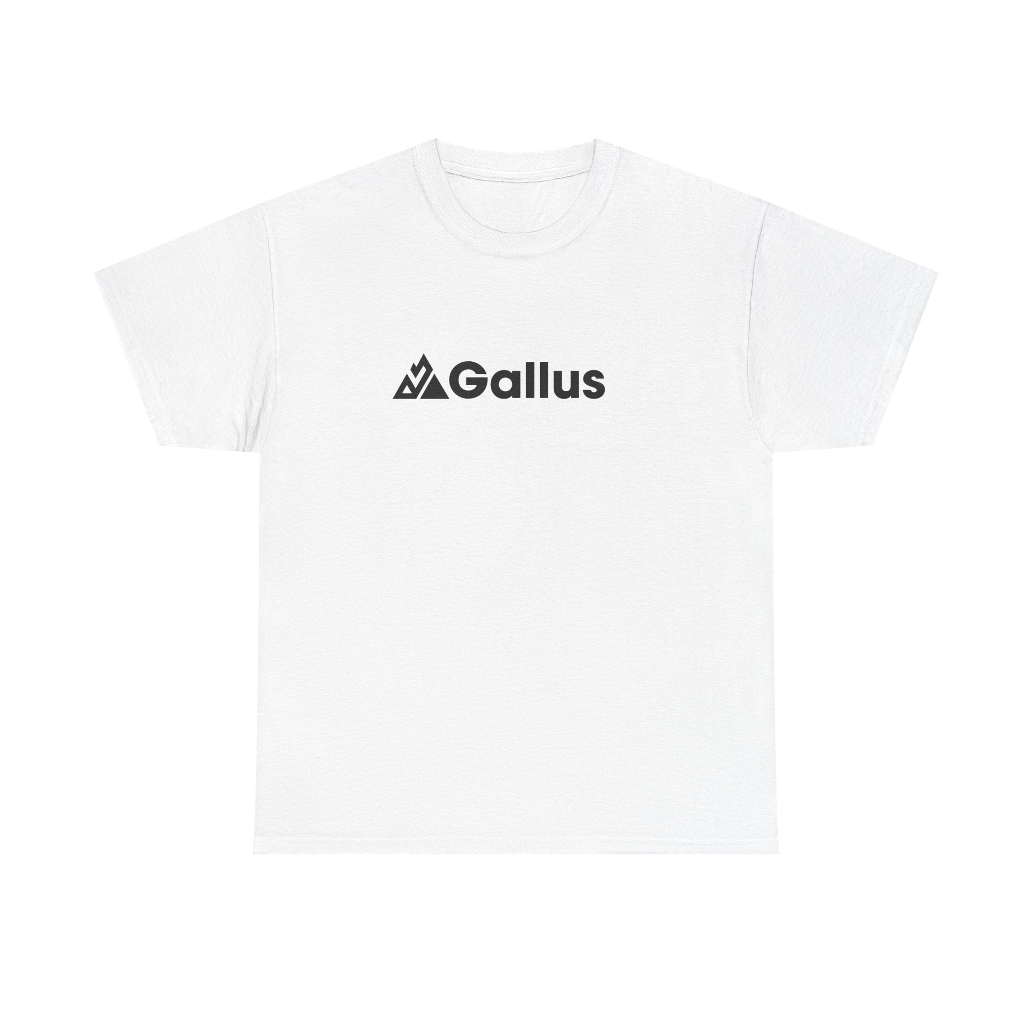 Gallus Mountain Tee — "Don't Look... It’s a Long Way Up" Adventure T‑Shirt