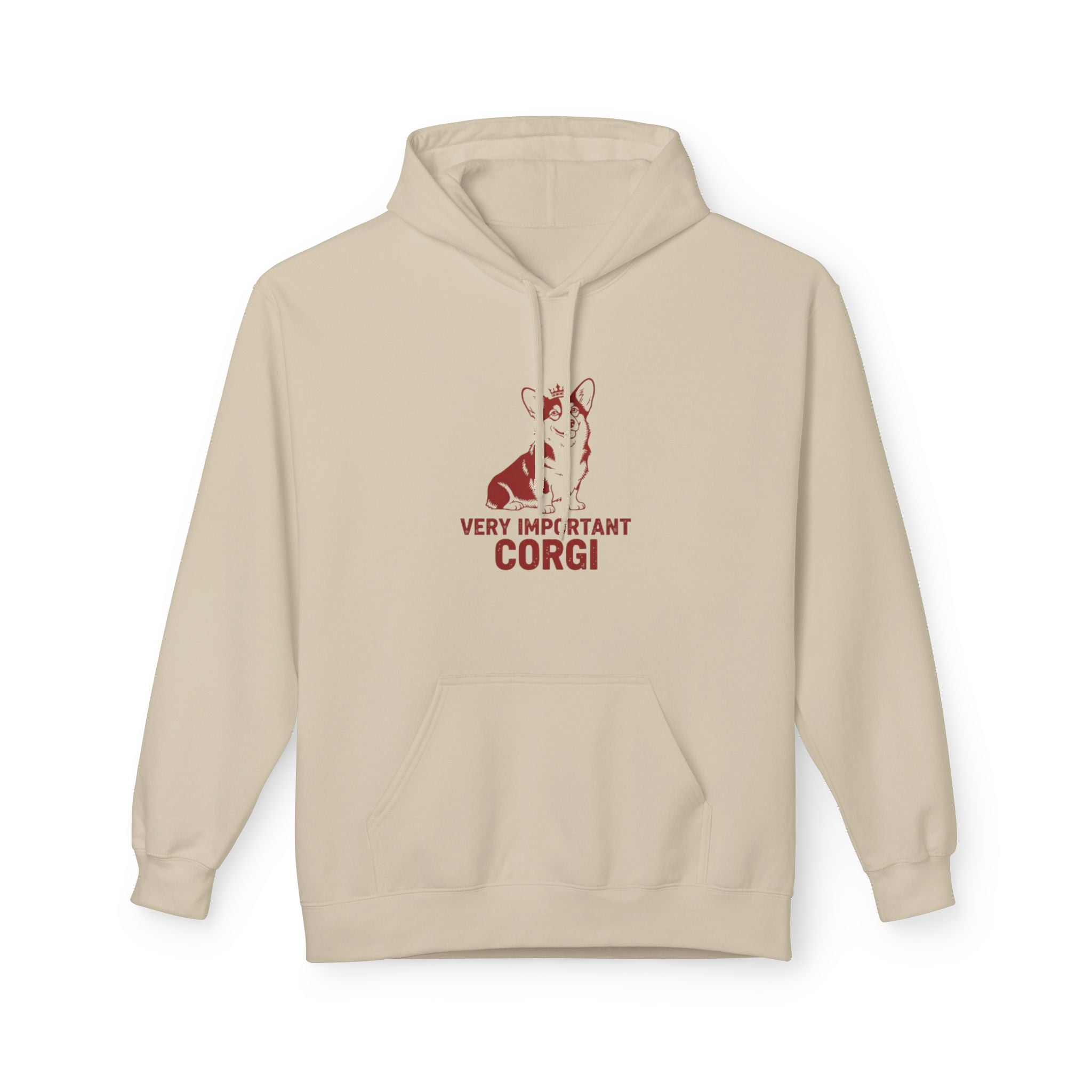 Very Important Corgi Hoodie — Cute Corgi Dog Pullover for Pet Lovers