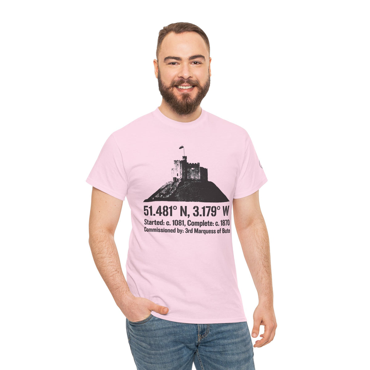 Cardiff Castle T-Shirt — Welsh Castle & City Heritage Tee — product image 14