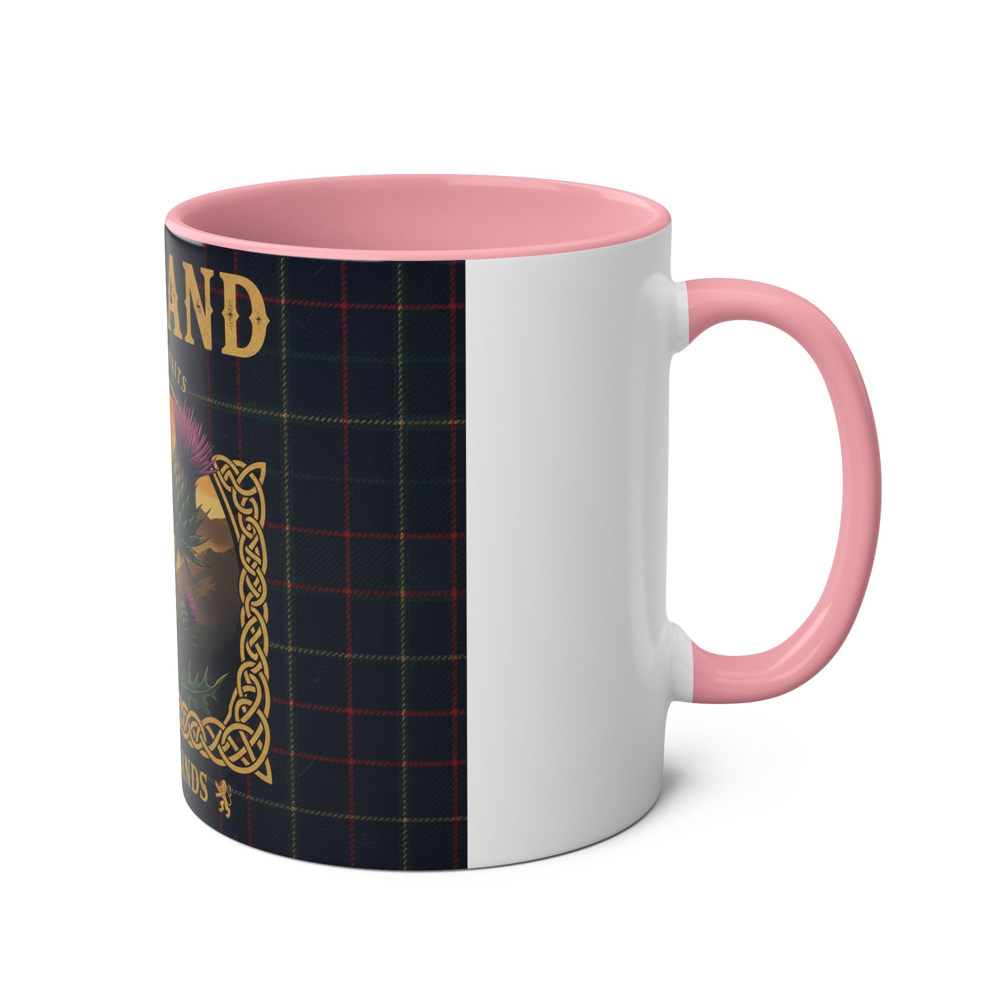 Two-Tone Coffee Mugs, 11oz