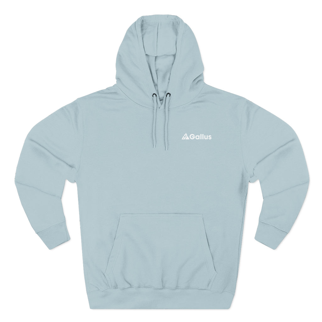 Gallus Explorer Hoodie — Minimal Logo Fleece Pullover