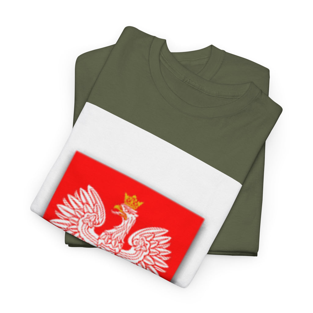 Polish White Eagle T-Shirt — Polska Coat of Arms Tee