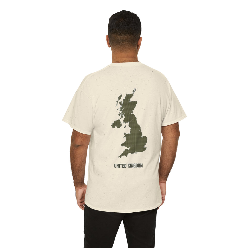 United Kingdom Map Tee — "GALLUS" Streetwear Graphic T-Shirt