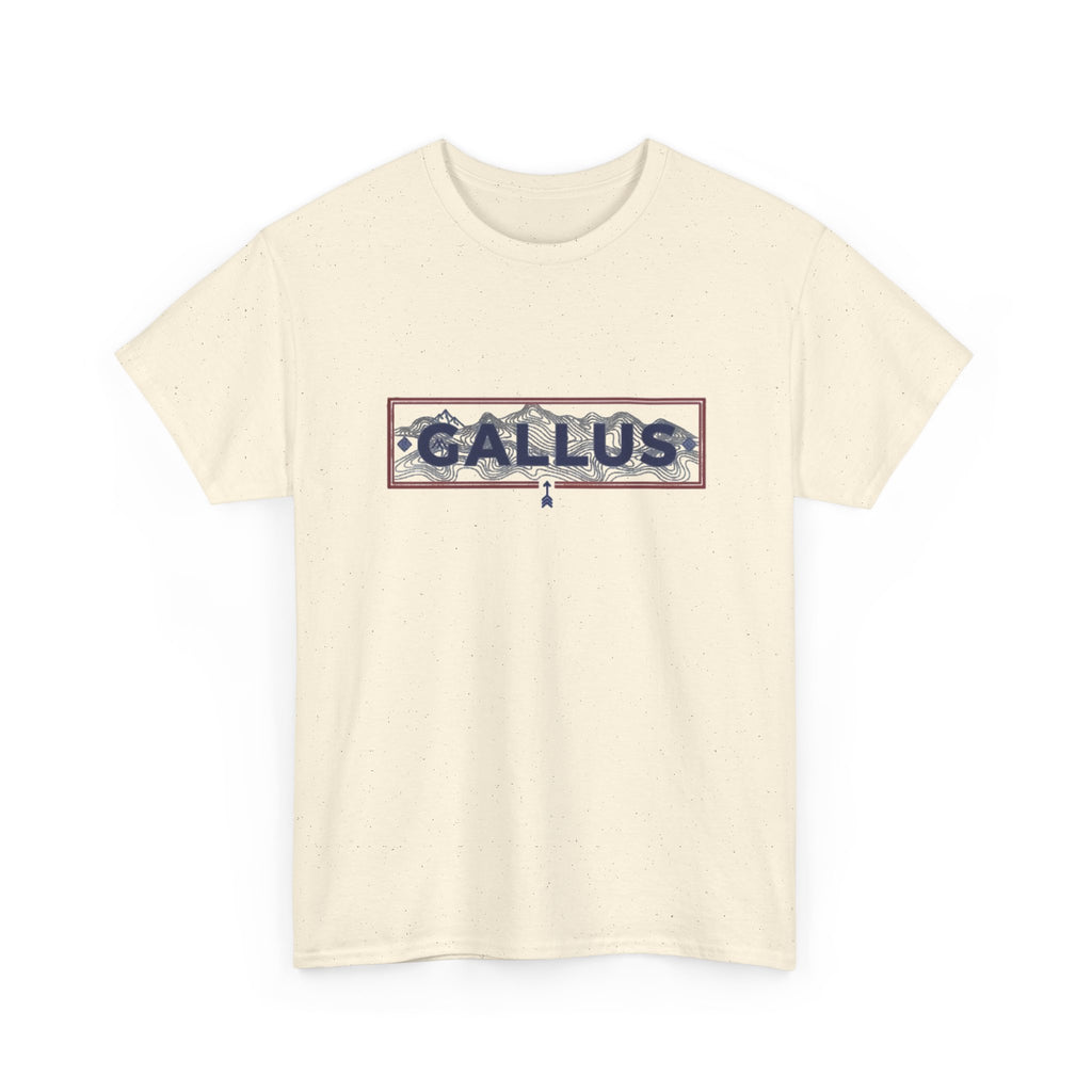Portugal Map T-Shirt — Gallus Logo Travel Tee