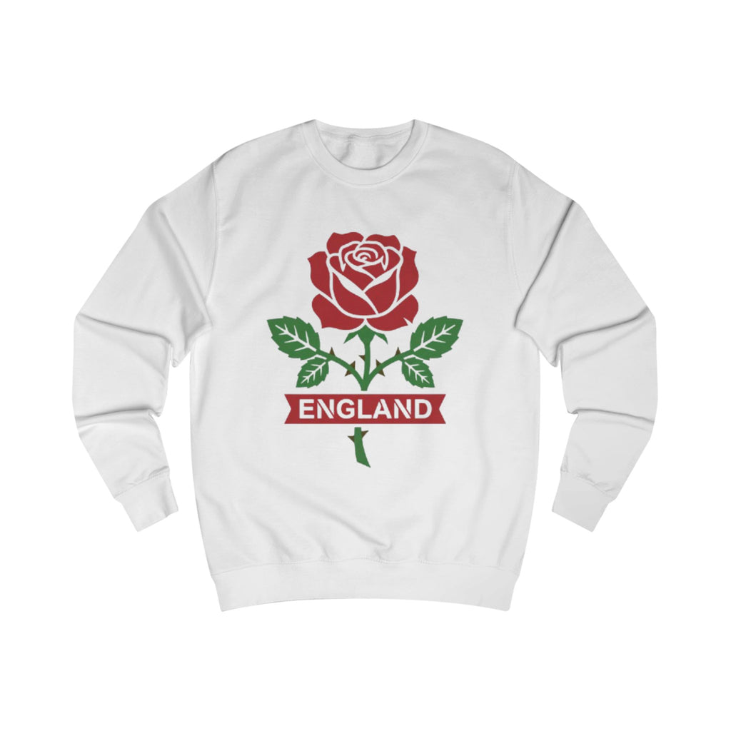 England Red Rose Sweatshirt — English Football & Pride Crewneck