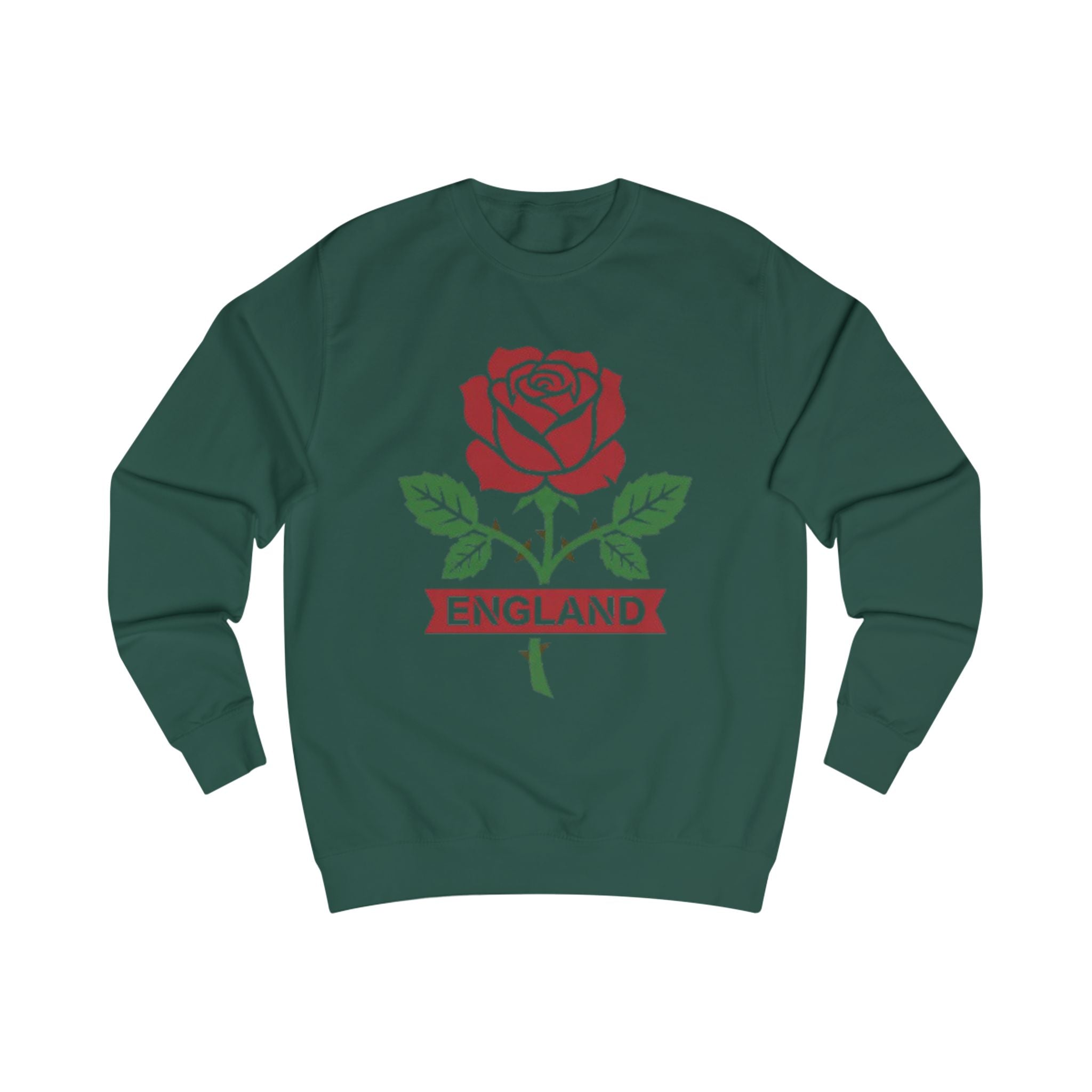 England Red Rose Sweatshirt — English Football & Pride Crewneck