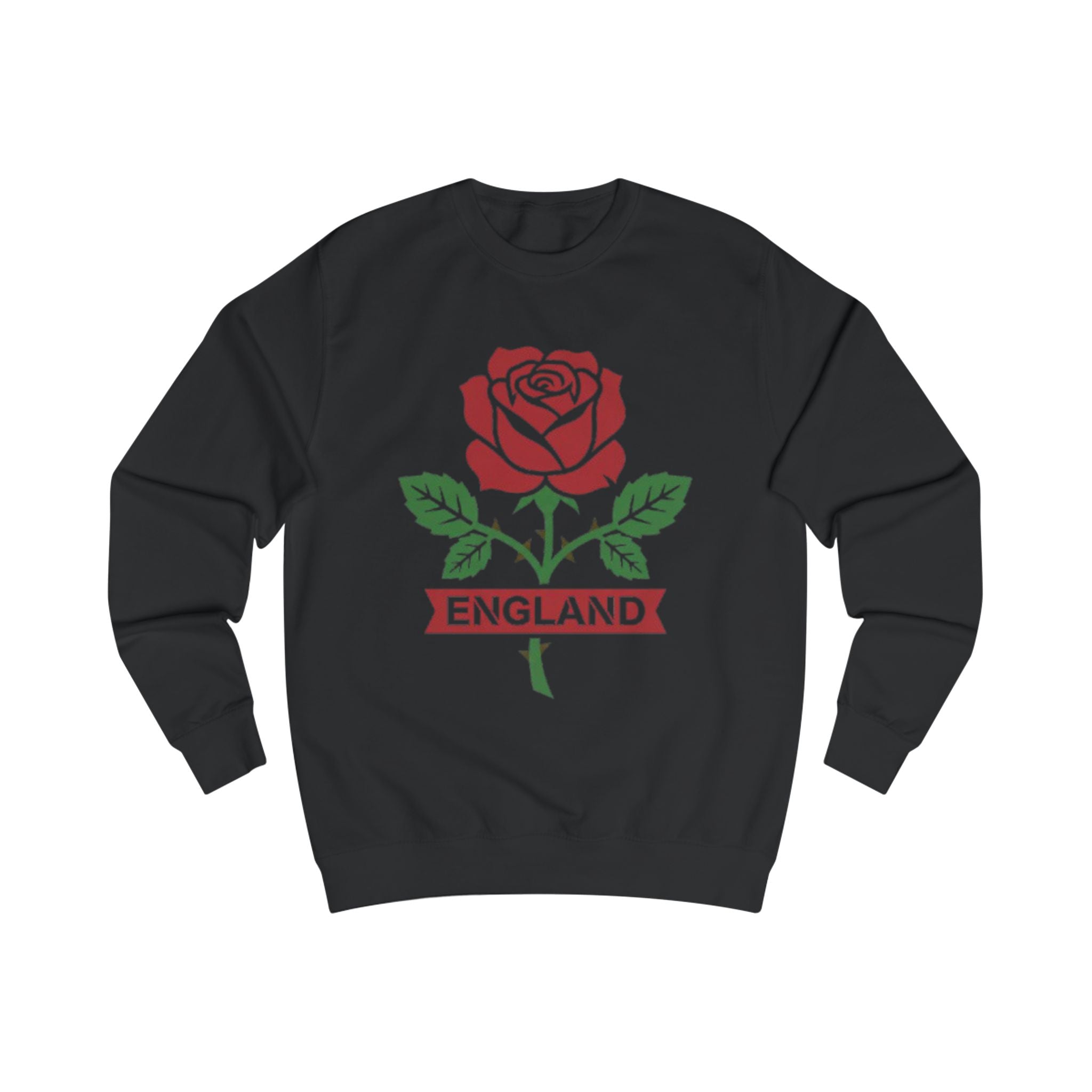 England Red Rose Sweatshirt — English Football & Pride Crewneck