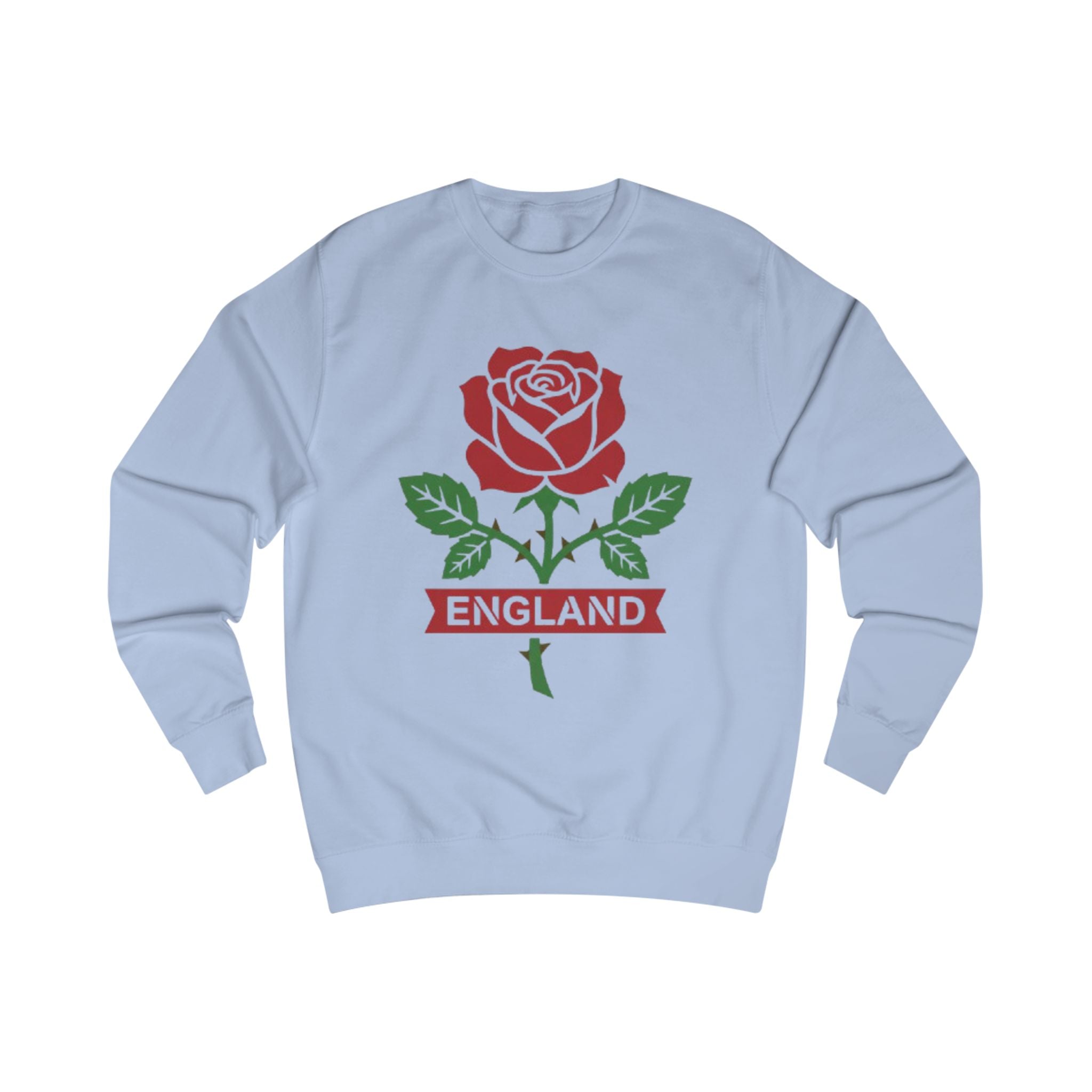 England Red Rose Sweatshirt — English Football & Pride Crewneck