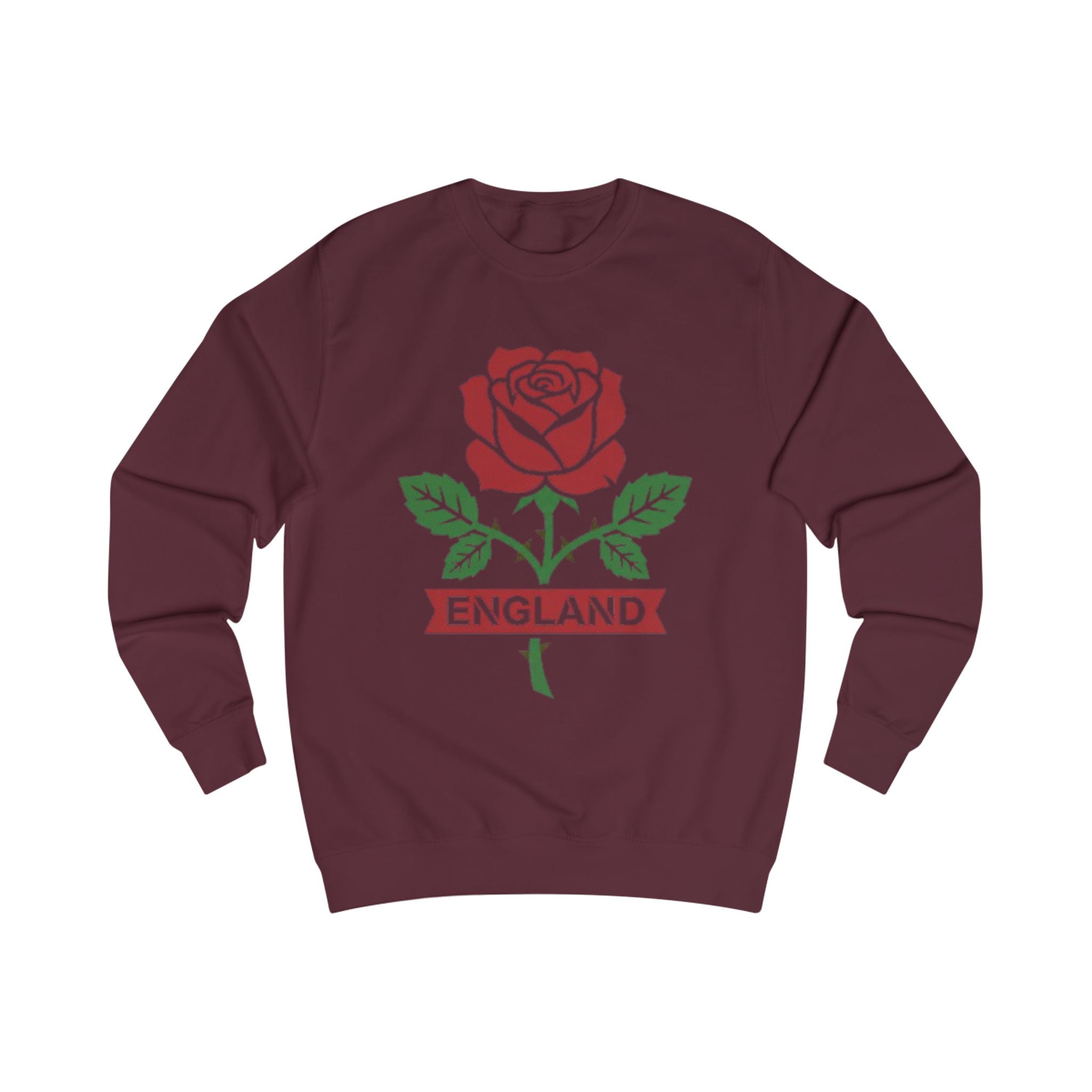 England Red Rose Sweatshirt — English Football & Pride Crewneck