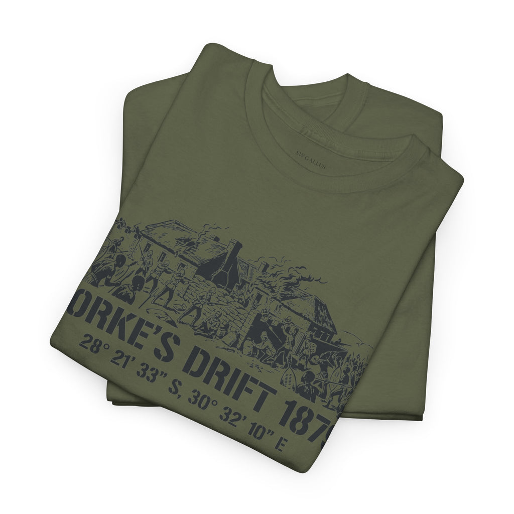 Rorke's Drift 1879 Tee | Historical Battle Illustration