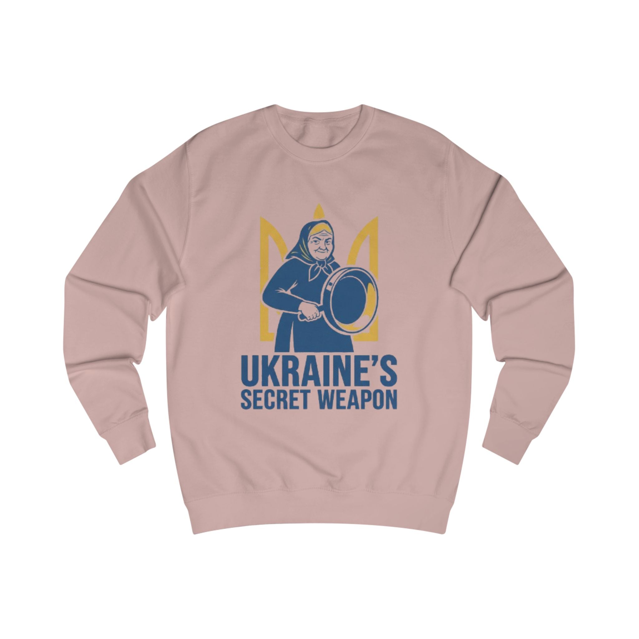 Ukraine’s Secret Weapon Sweatshirt — Funny Babushka Drum Design