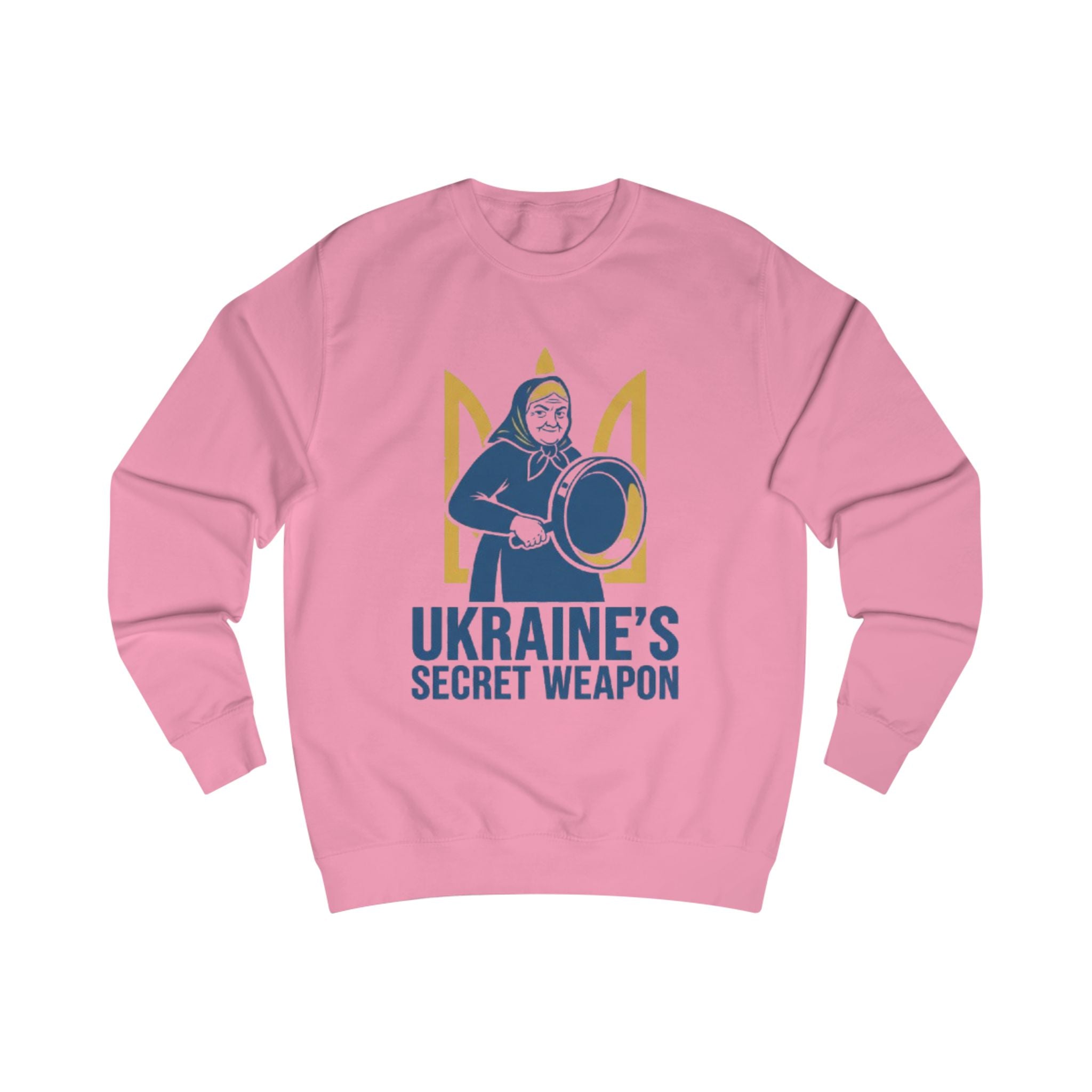 Ukraine’s Secret Weapon Sweatshirt — Funny Babushka Drum Design