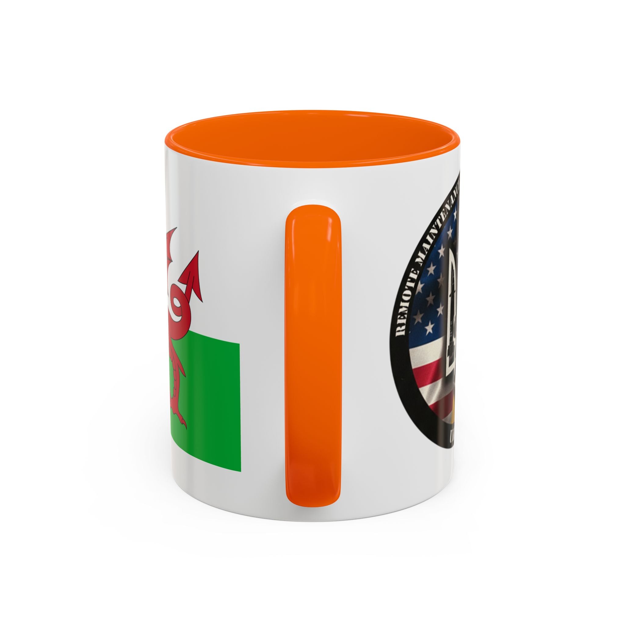 Wales Flag Accent Coffee Mug (11/15oz) – Red Welsh Dragon Tea & Coffee Cup