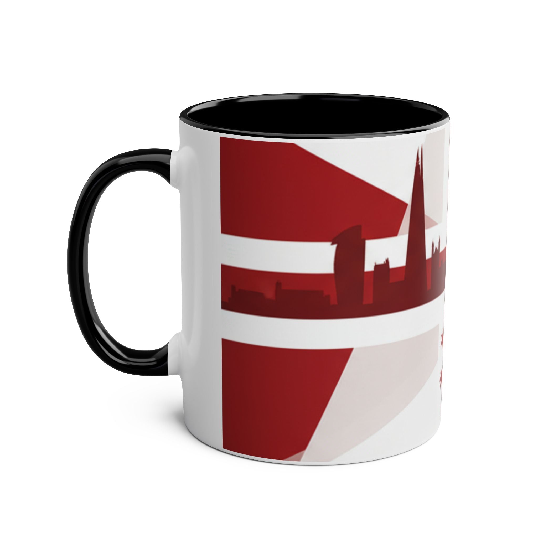 Two-Tone Coffee Mugs, 11oz
