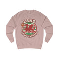 Land of My Fathers Sweatshirt — Welsh Dragon Retro Crewneck