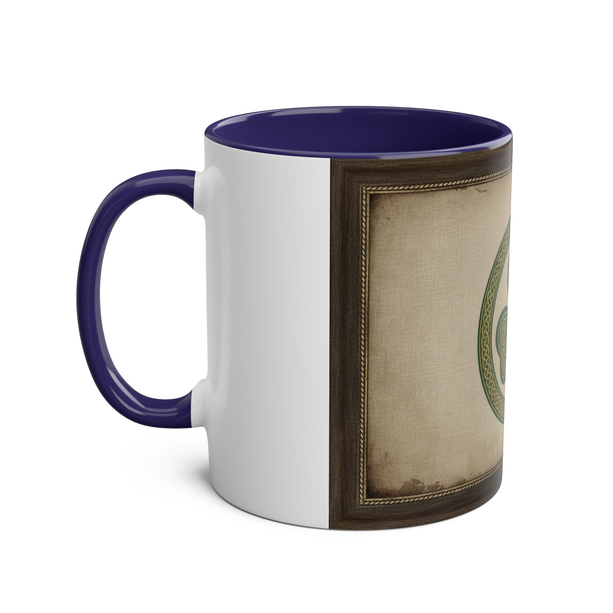 Two-Tone Coffee Mugs, 11oz