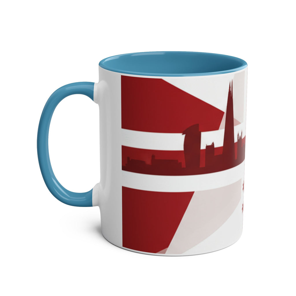 Two-Tone Coffee Mugs, 11oz