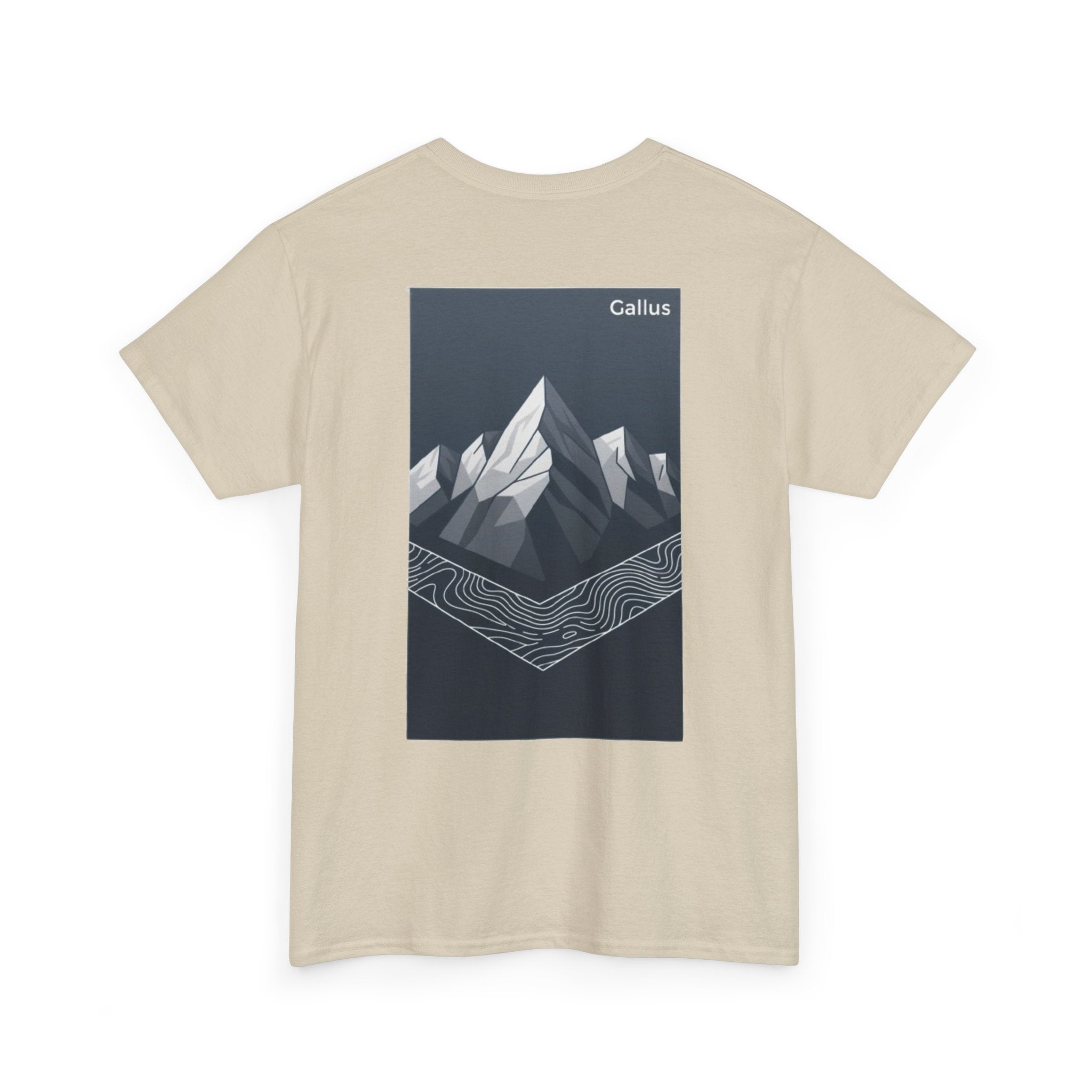 Mountain Graphic Tee — Gallus Logo Adventure T‑Shirt