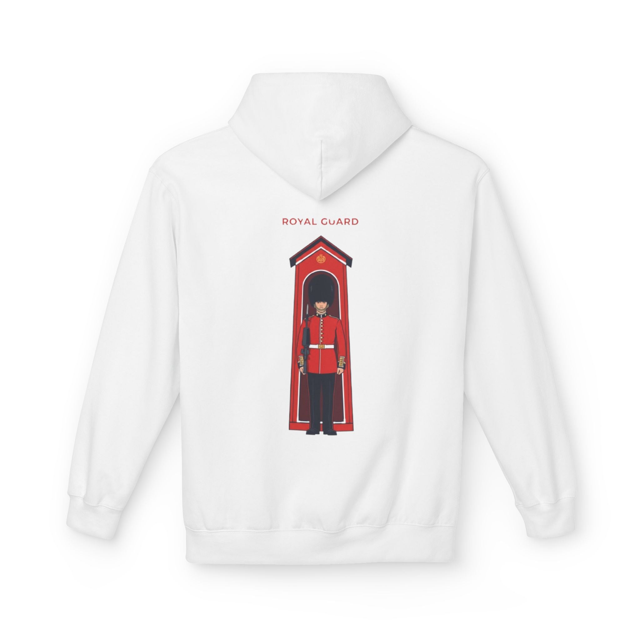 Royal Guard Illustration Hoodie — British Soldier Graphic Hoodie