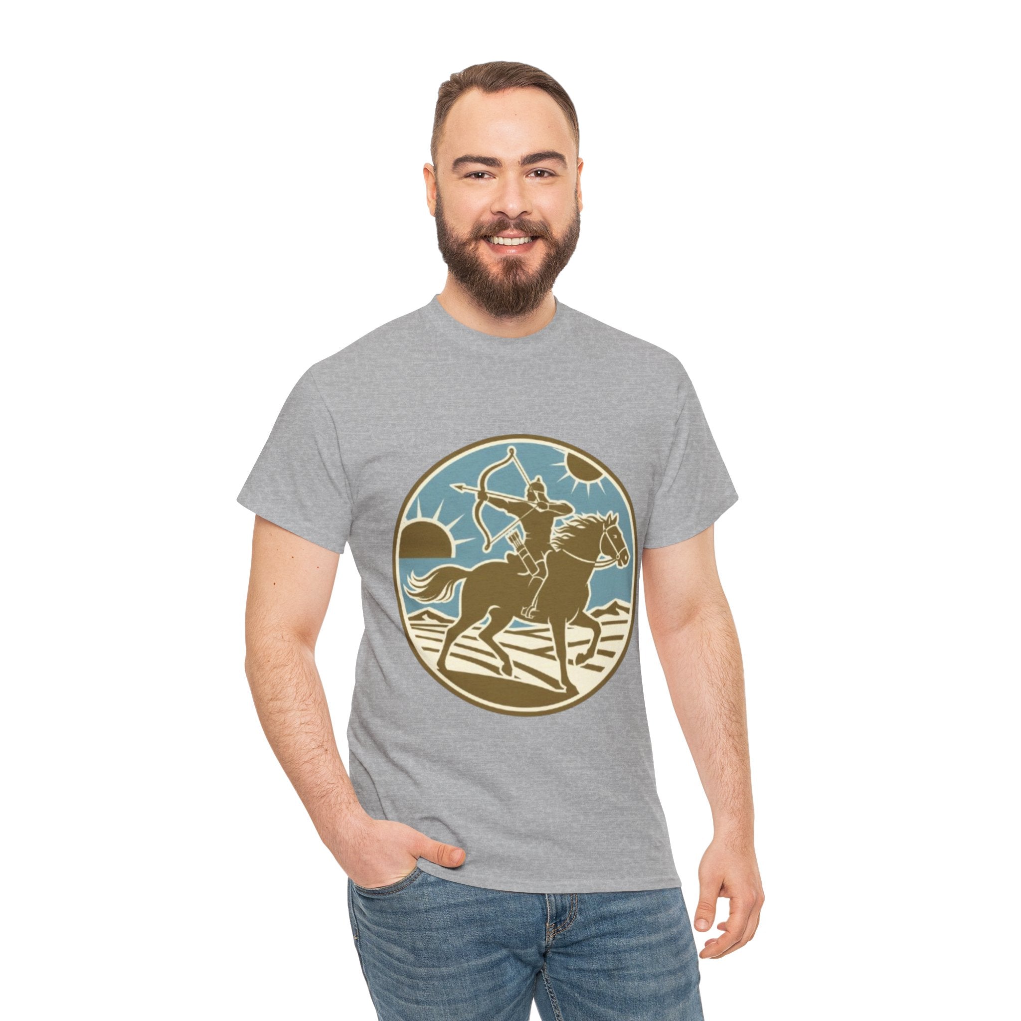 Cowboy Rodeo T‑Shirt — Western Rider Circle Graphic Tee