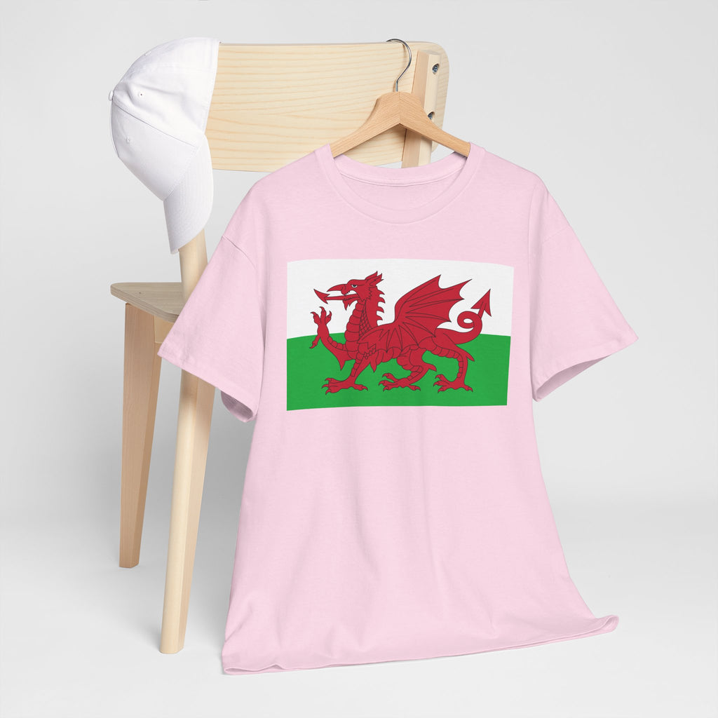 Welsh Dragon T‑Shirt — Cymru Red Dragon Flag Tee