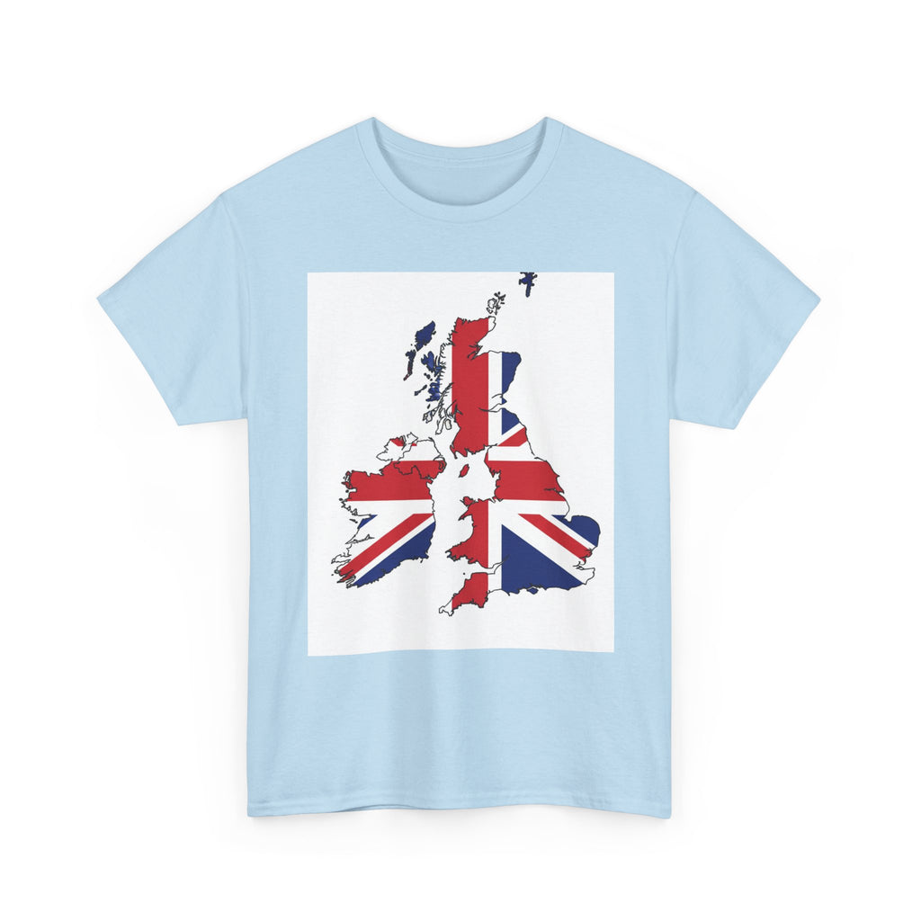 UK Map Flag T-Shirt — British Union Jack Graphic Tee