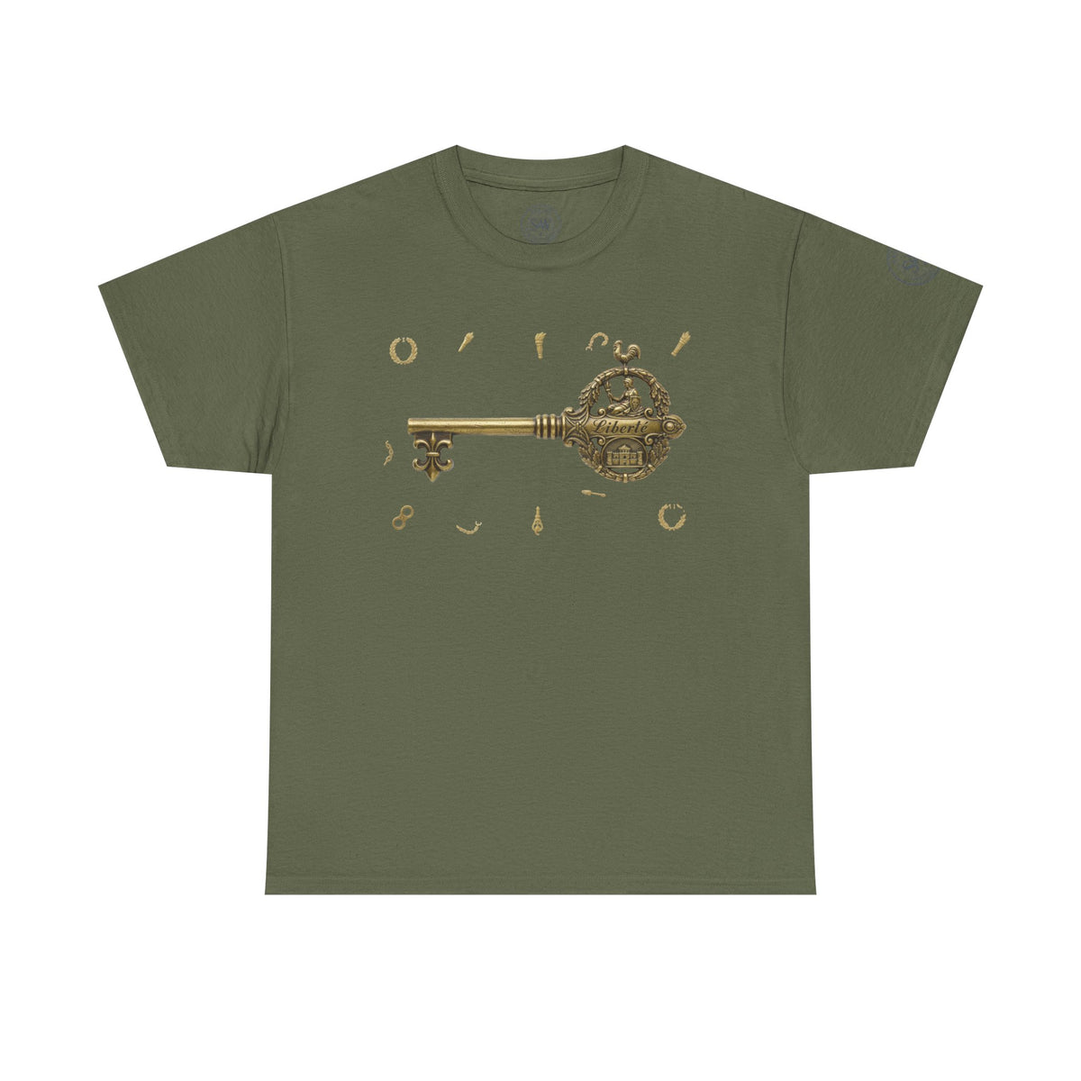 Bastille Key T-Shirt — French Revolution History Tee — product image 7