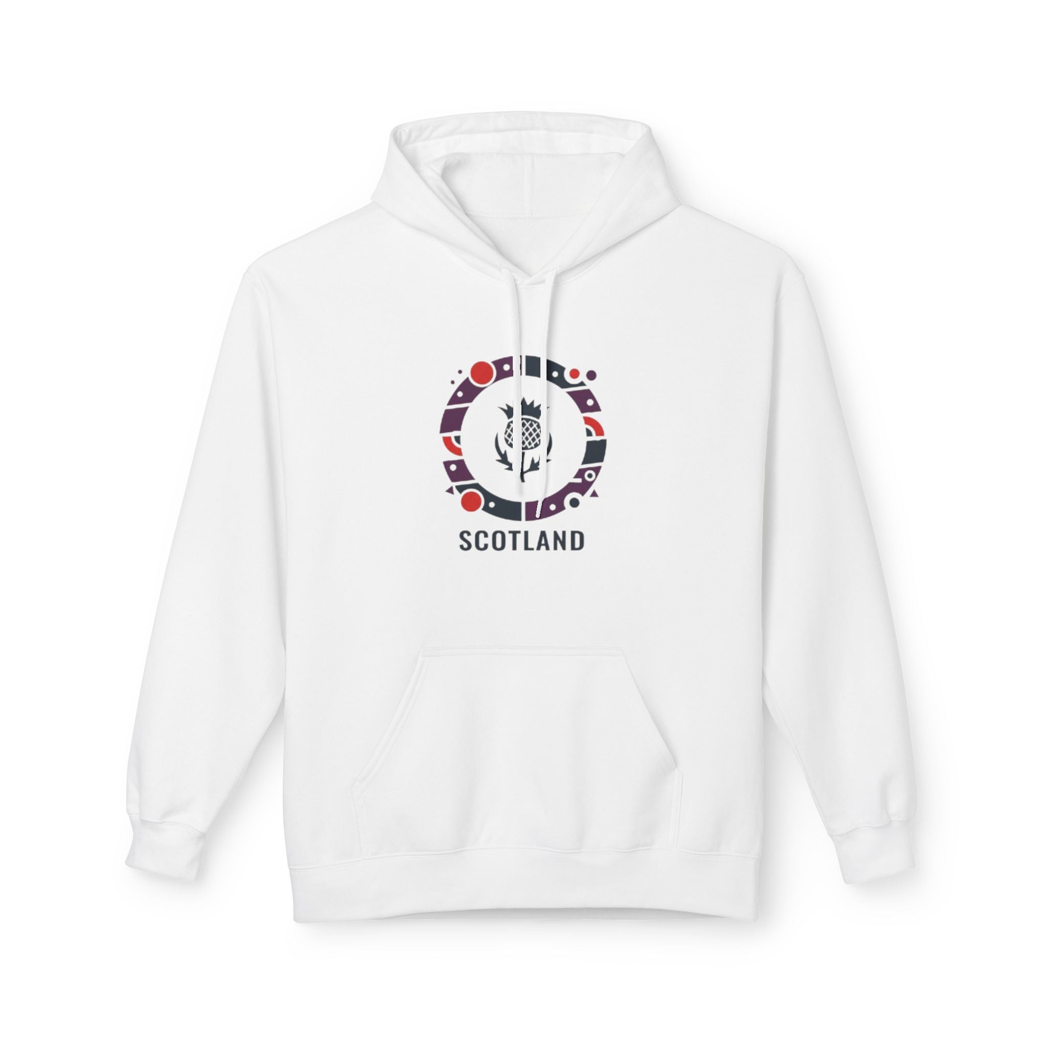 Scotland Crest Hoodie — Modern Celtic Emblem Travel & Pride Pullover