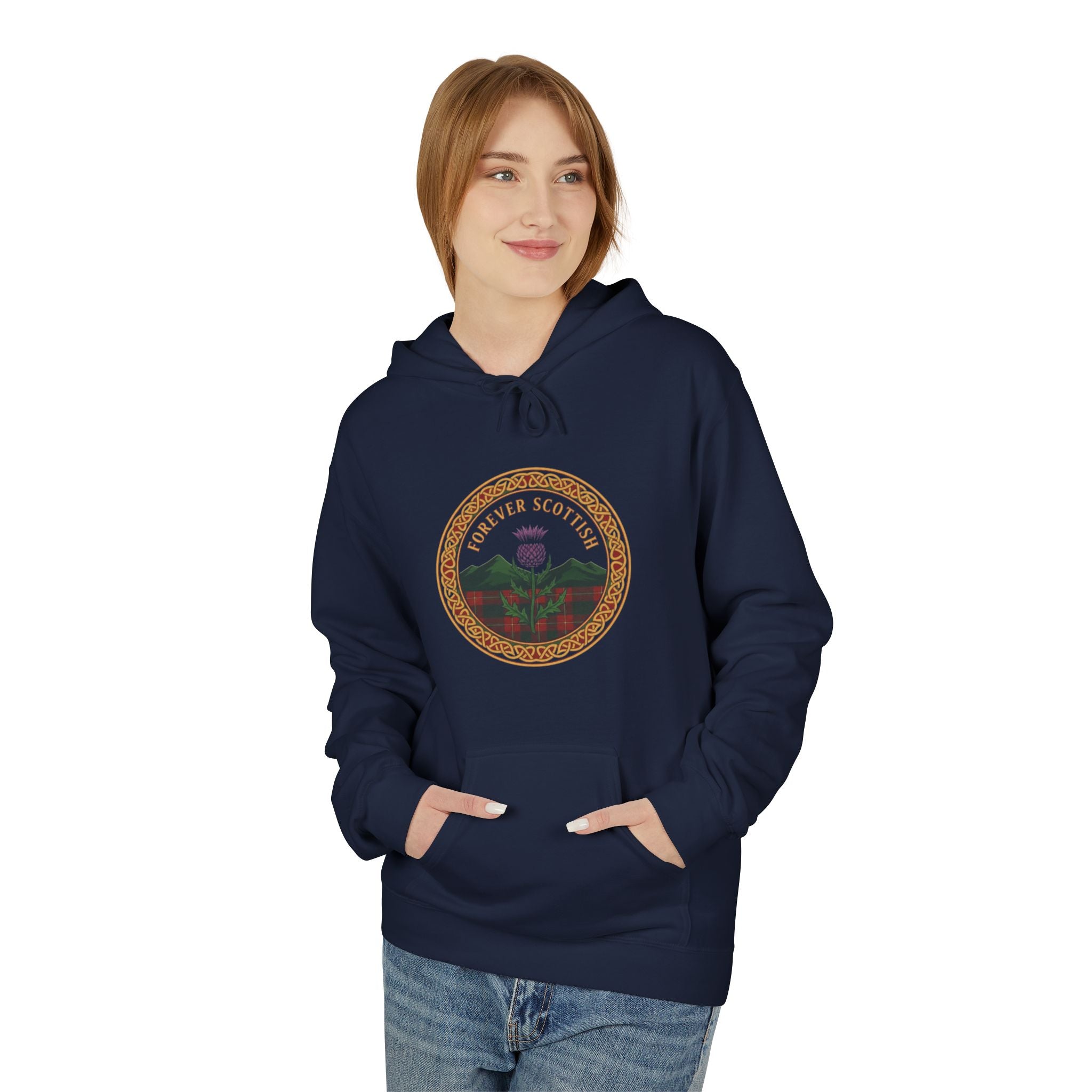 Adventure State Hoodie — 'Rocky Mountain' Scenic Badge Pullover