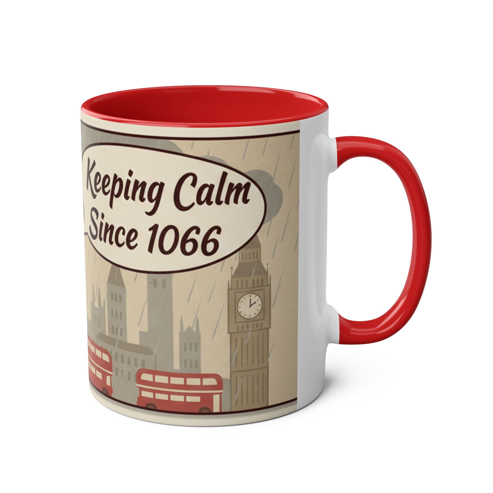 Two-Tone Coffee Mugs, 11oz