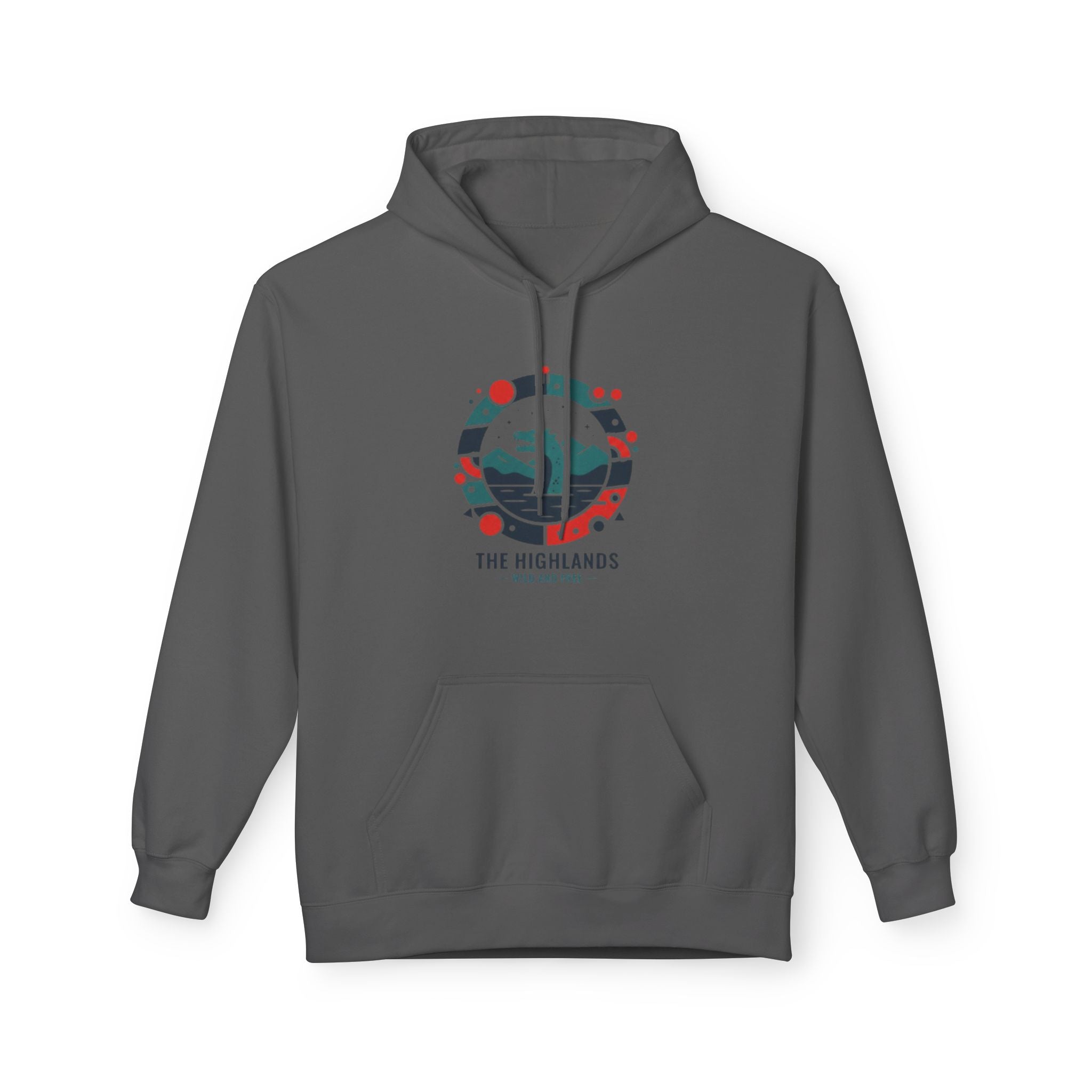 Highlands Mountain Hoodie — Scenic Retro Adventure Pullover