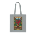 Wales Pride Tote — Cymru Red Dragon Cotton Tote (Vintage Celtic Floral Design)