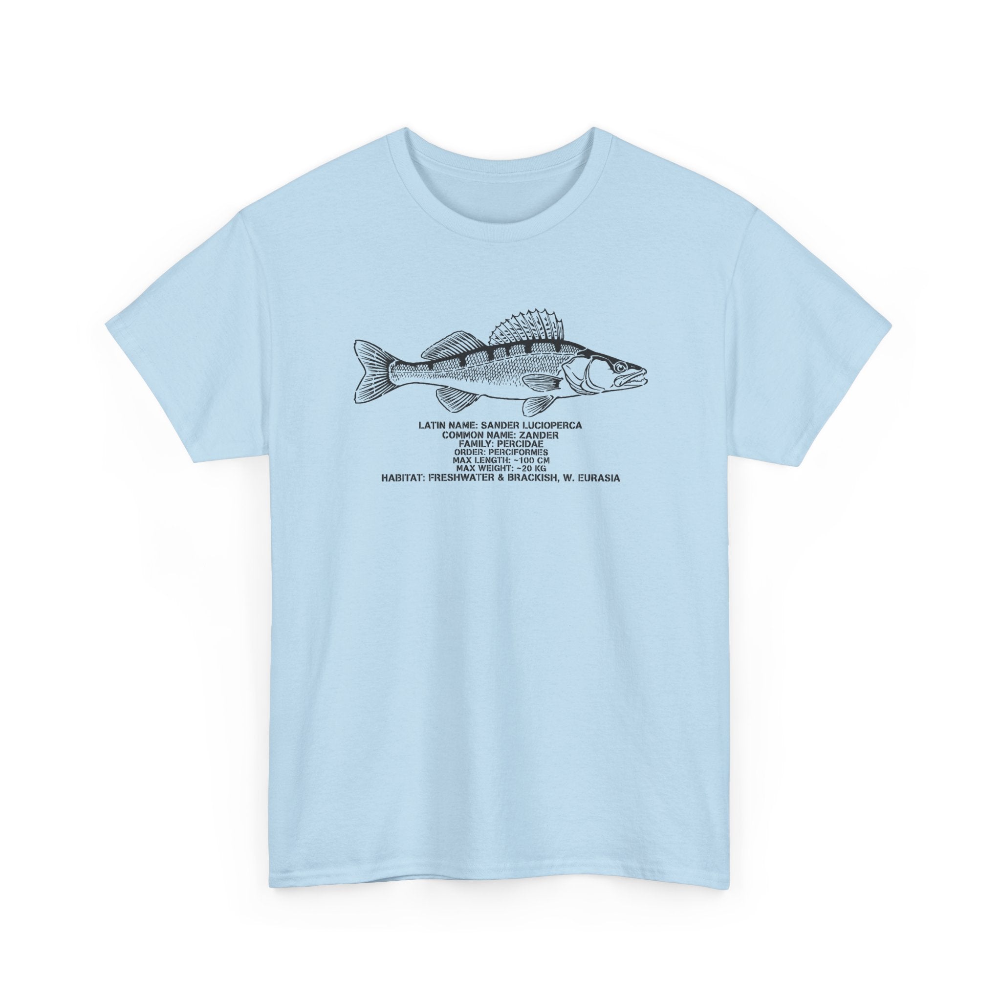 Walleye Fish (Zander) Illustration Tee | Fishing T-Shirt