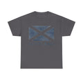 Scotland Flag T‑Shirt — Distressed Saltire Tee