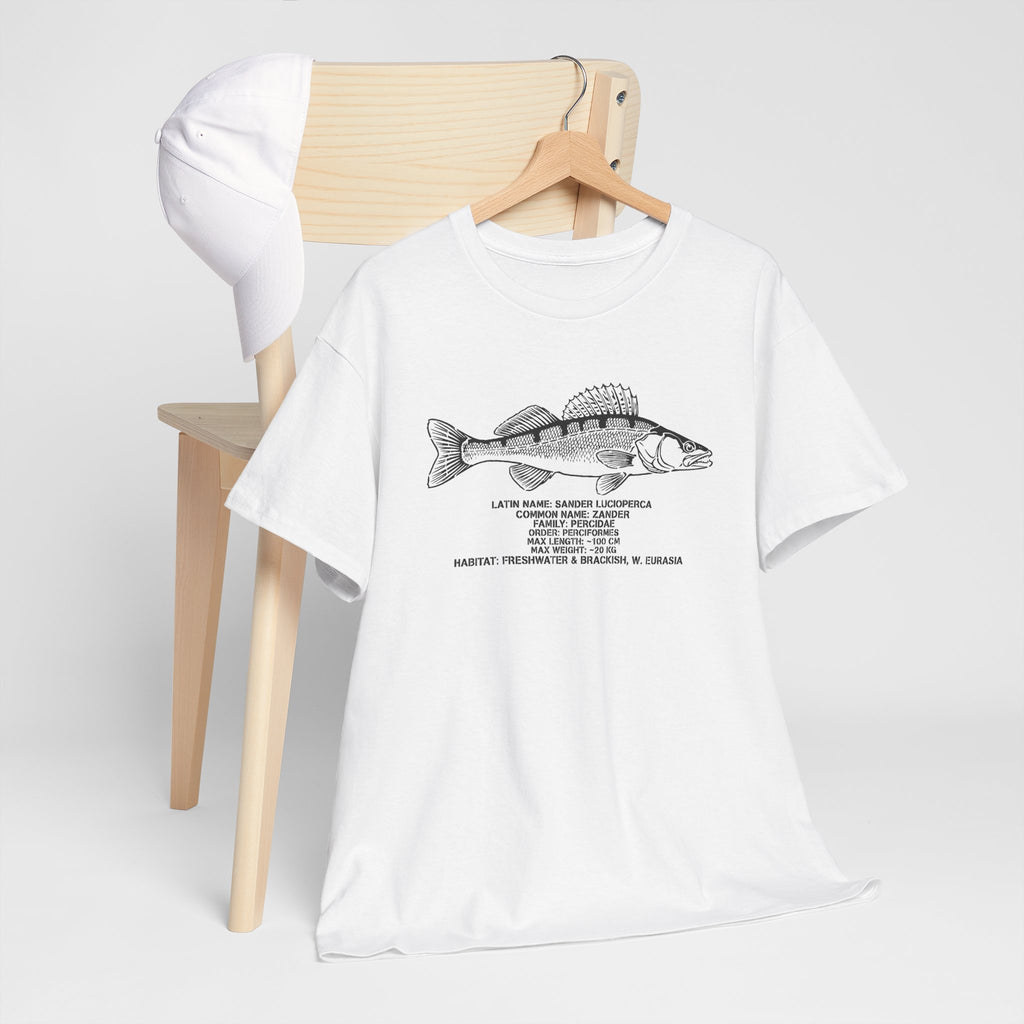 Walleye Fish (Zander) Illustration Tee | Fishing T-Shirt