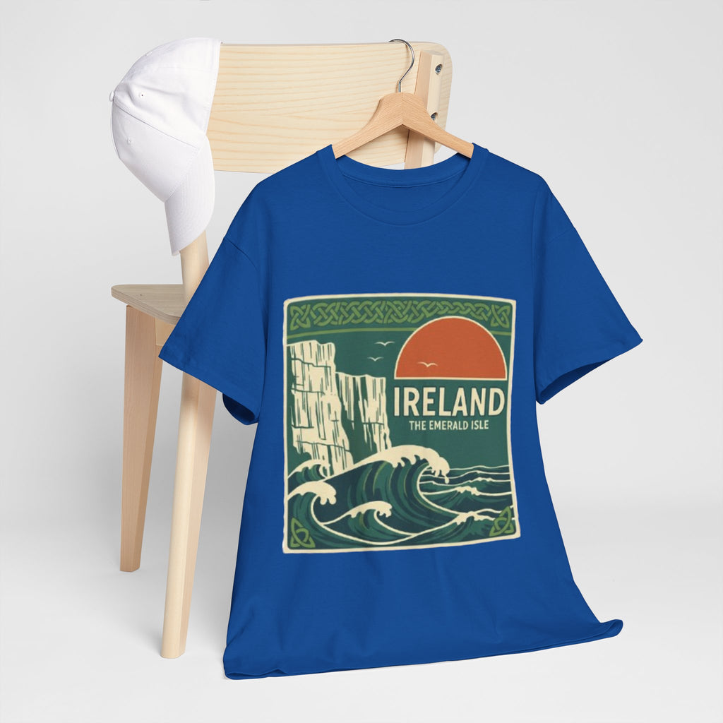 Ireland Vintage Travel Tee — 'Ireland The Emerald Isle' Graphic T‑Shirt