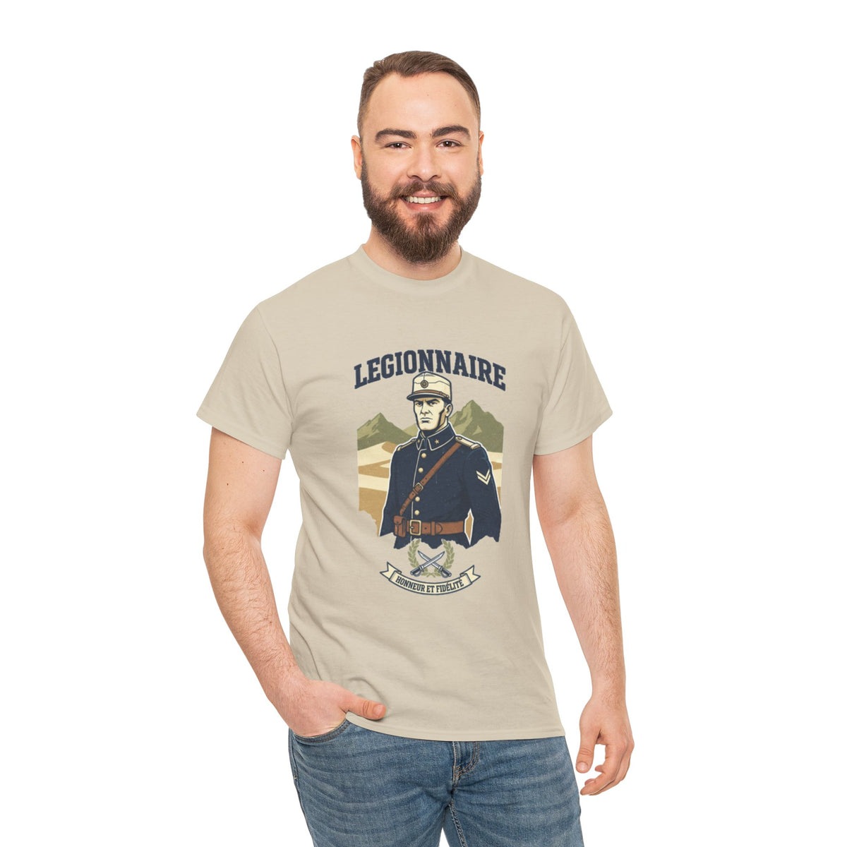 French Foreign Legion T-Shirt — La Légion Étrangère Heritage Graphic — product image 3