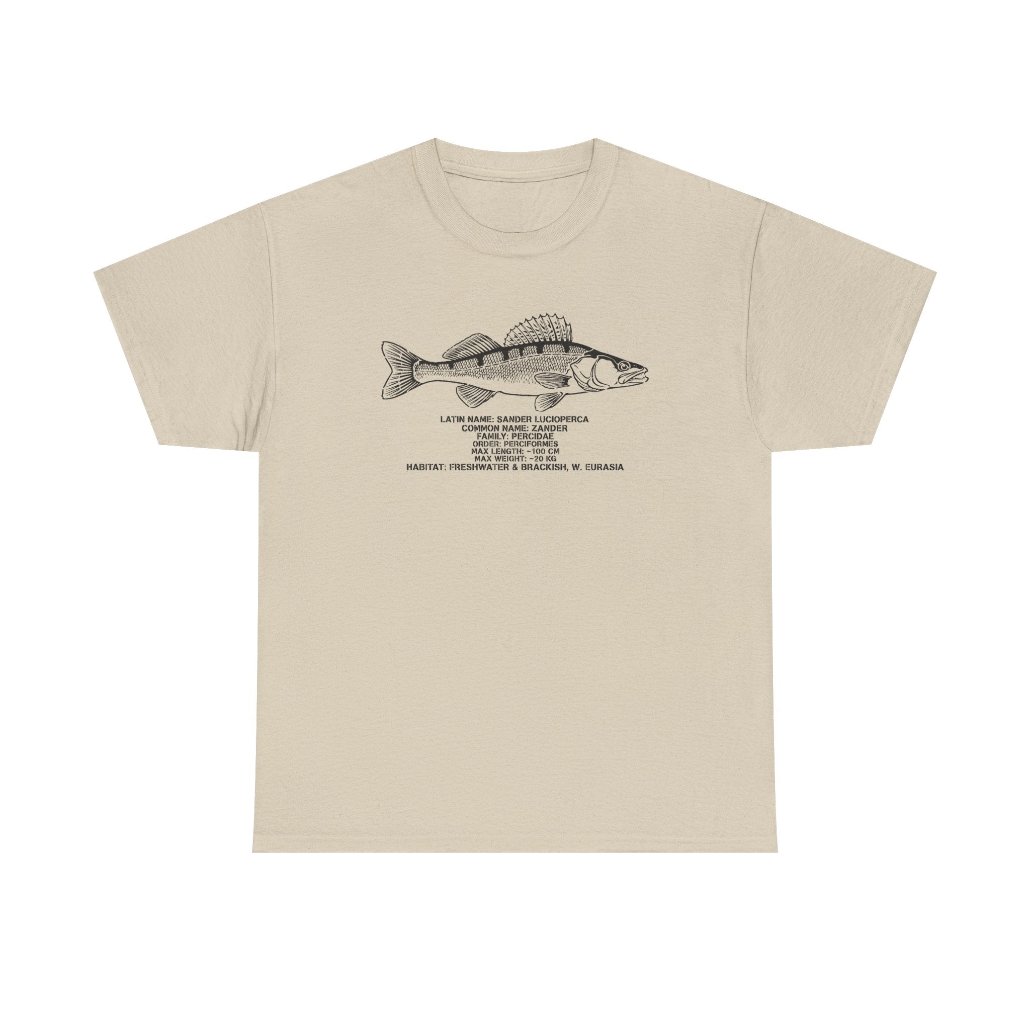 Walleye Fish (Zander) Illustration Tee | Fishing T-Shirt