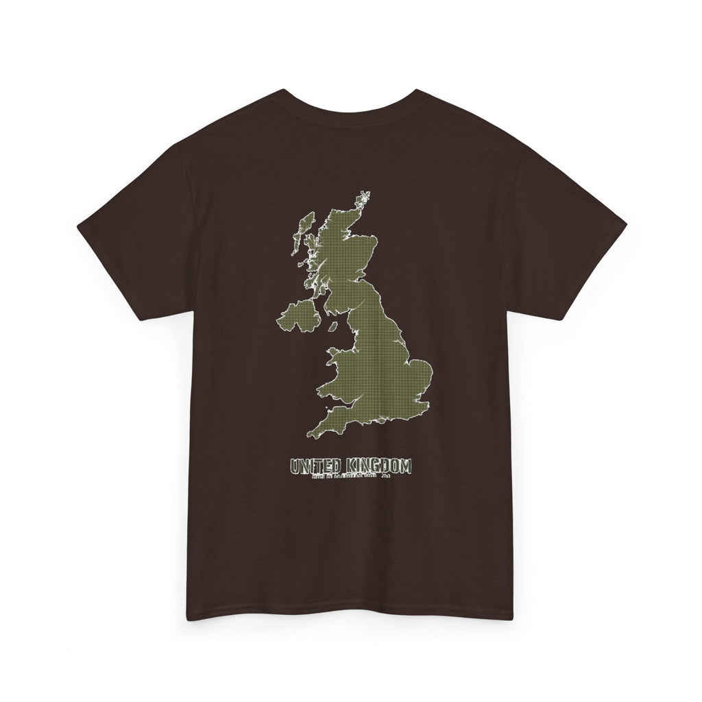 United Kingdom Map T-Shirt — Minimal UK Outline Tee