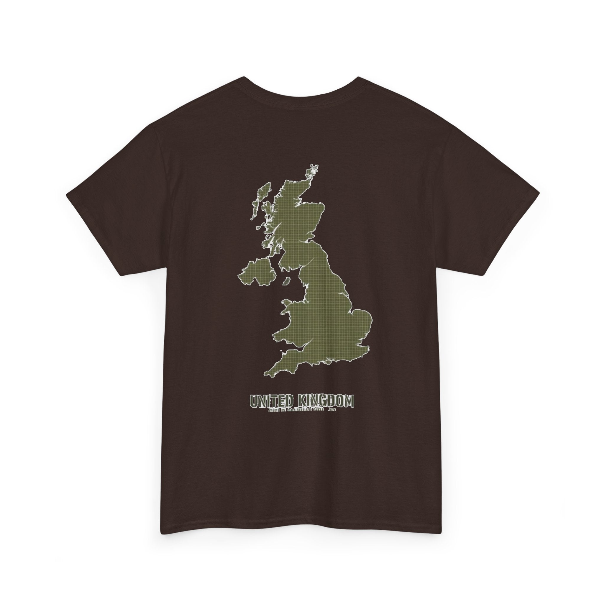 United Kingdom Map T-Shirt — Minimal UK Outline Tee
