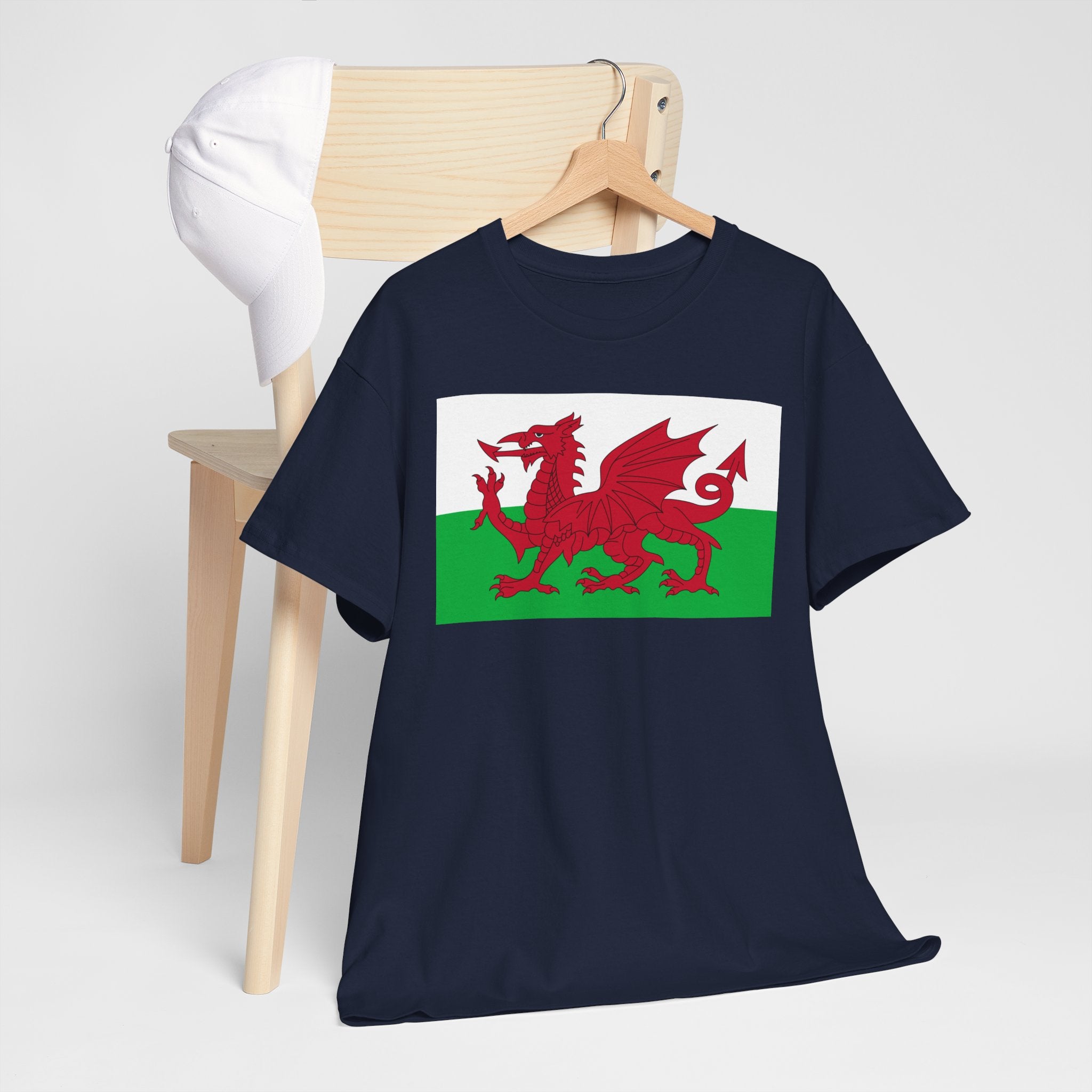 Welsh Dragon T‑Shirt — Cymru Red Dragon Flag Tee
