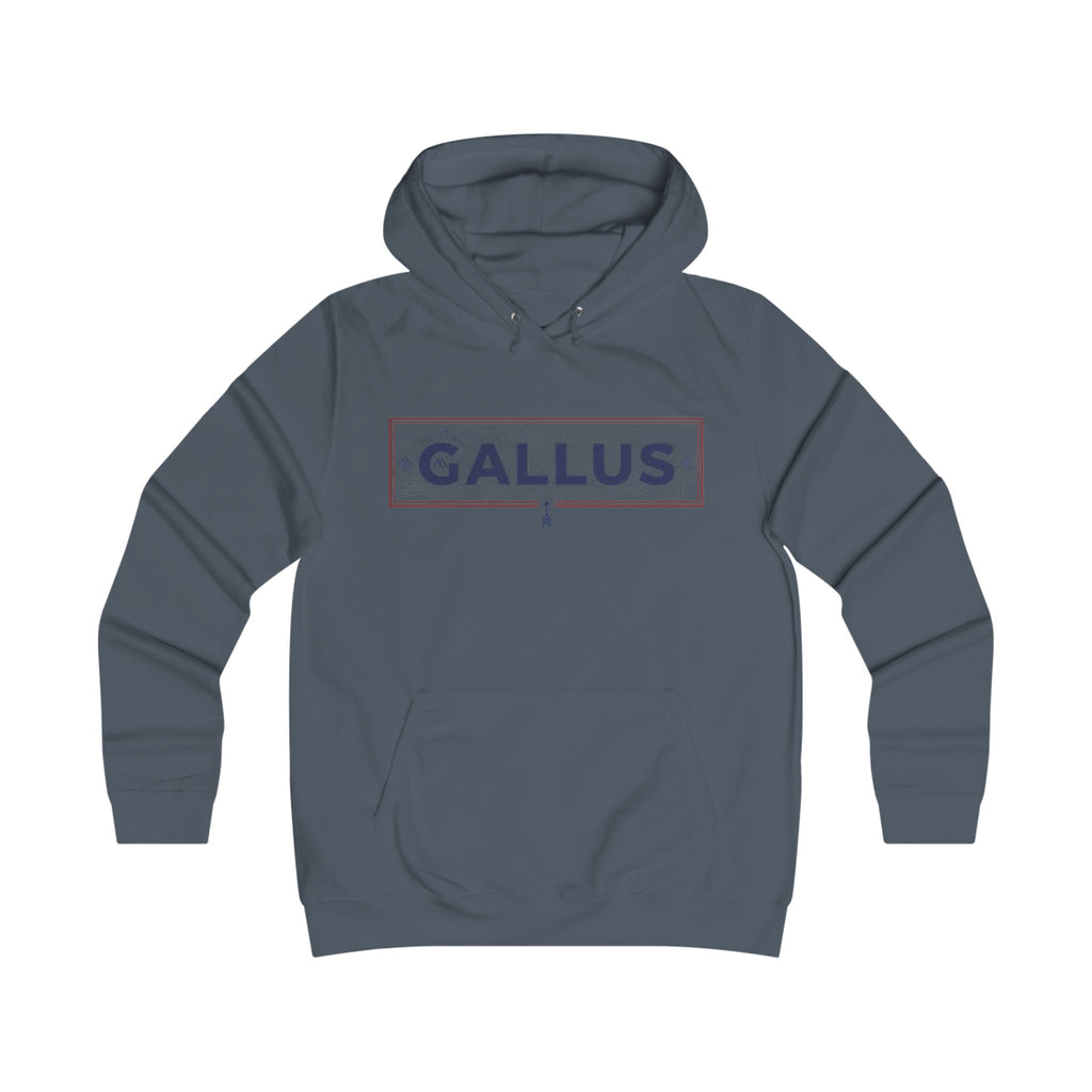 Spain Map College Hoodie — Gallus Vintage Campus Pullover