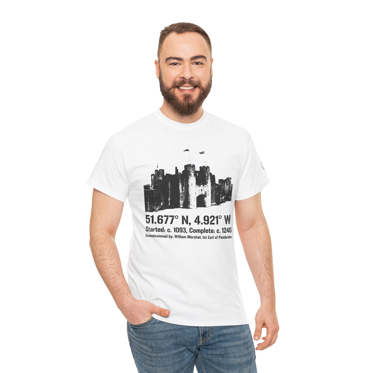 Pembroke Castle historic Welsh landmark T-shirt