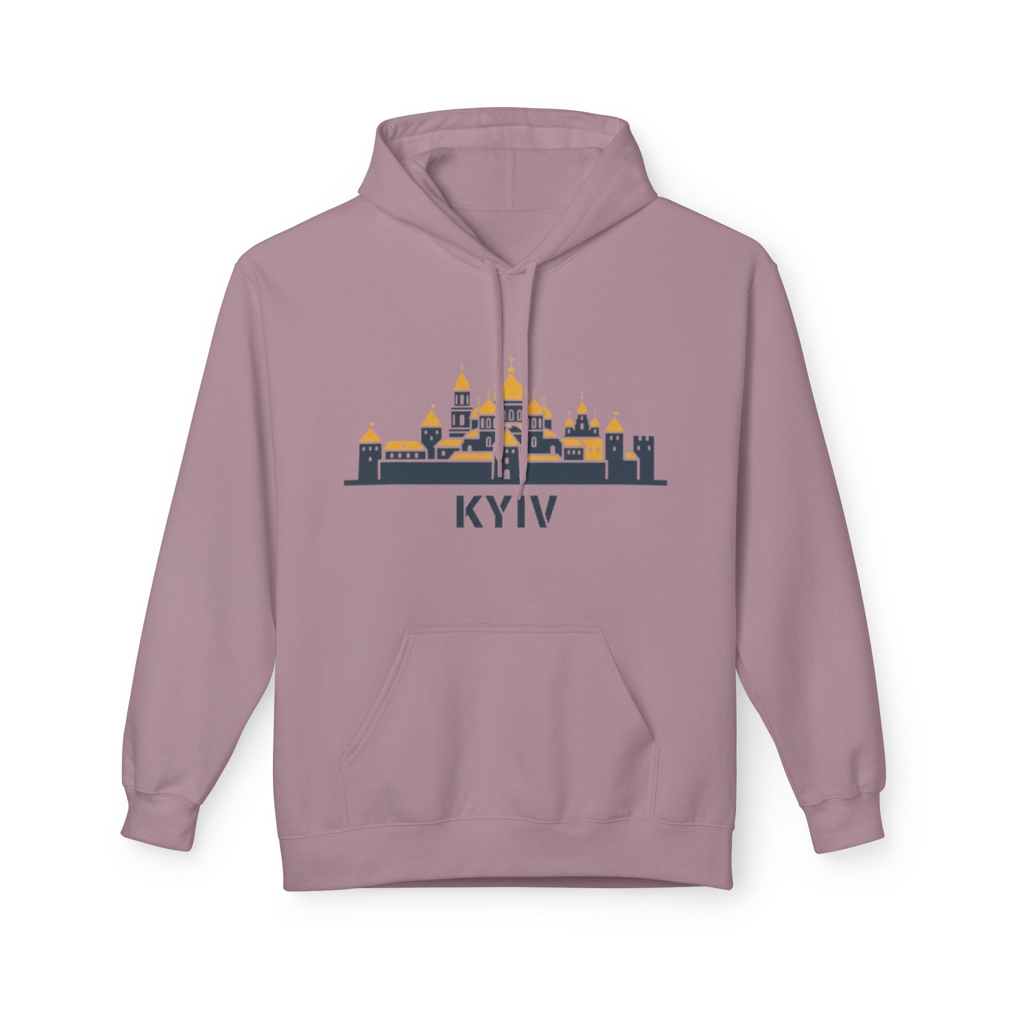 Kyiv Skyline Hoodie — Minimal Cityscape Ukraine Pride Sweatshirt